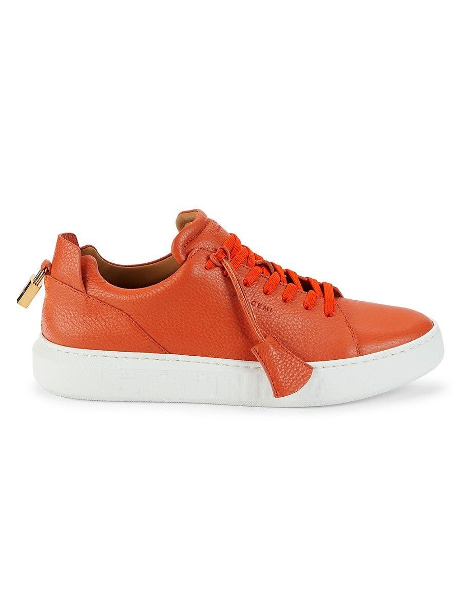 Buscemi orange deals sneakers