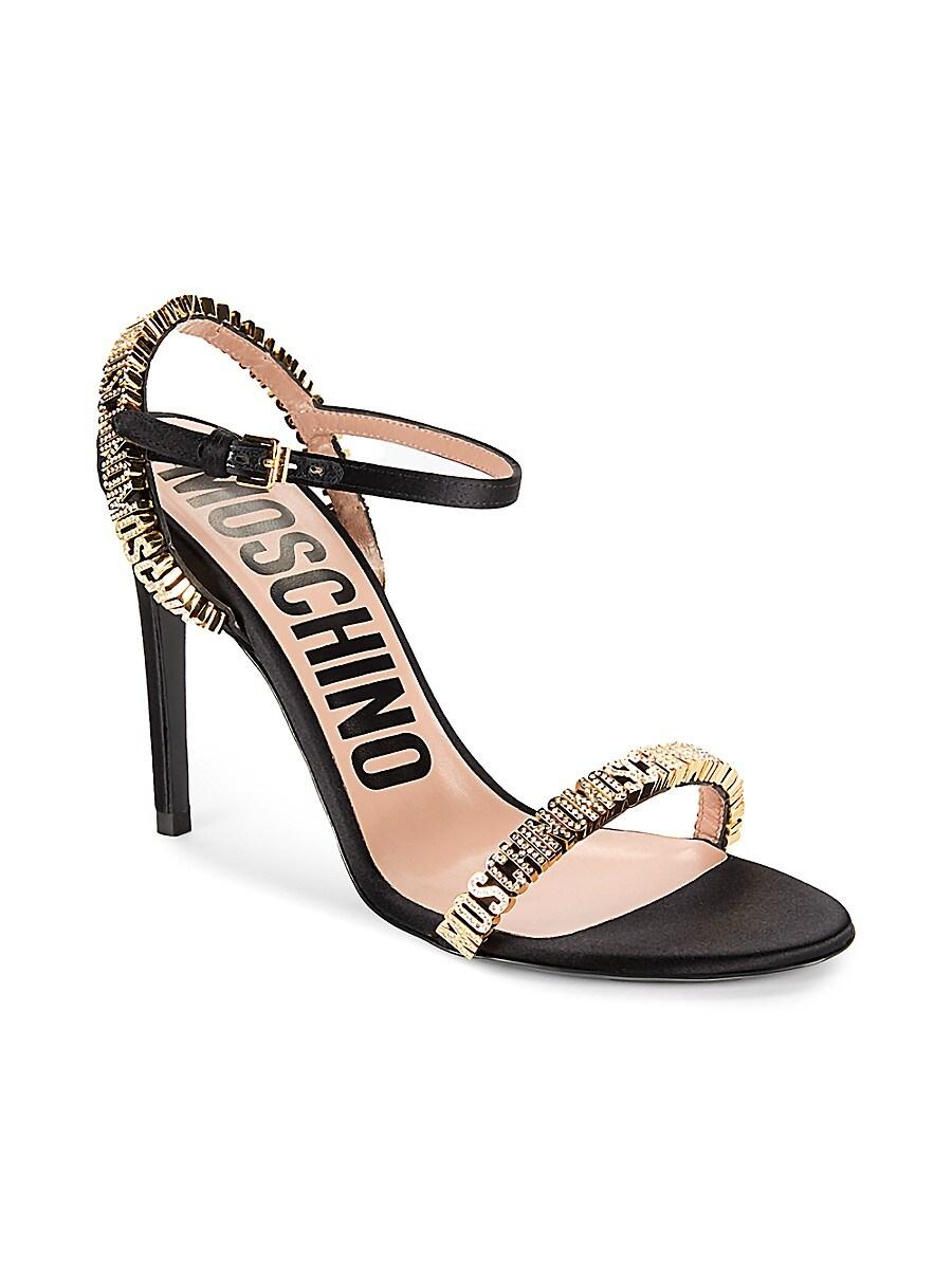 【関税込み】moschino Maxi crystal slingbacks Moschino Maxi Crystal Slingbacks | italist