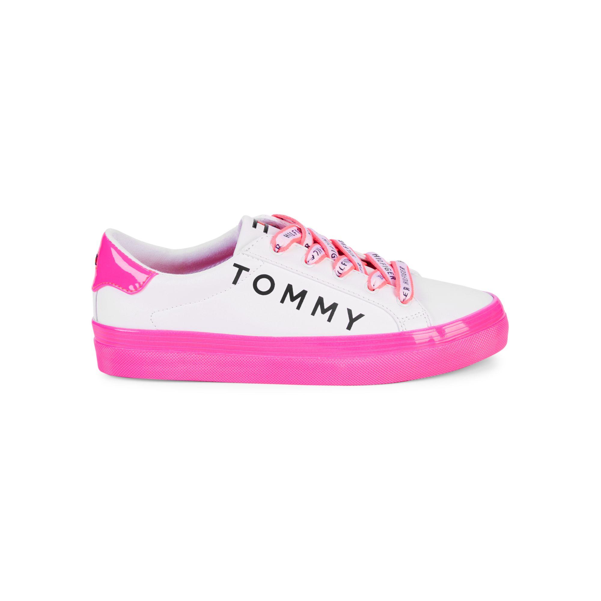 Tommy Hilfiger Foxton 2 Sneakers in Pink White (Pink) | Lyst