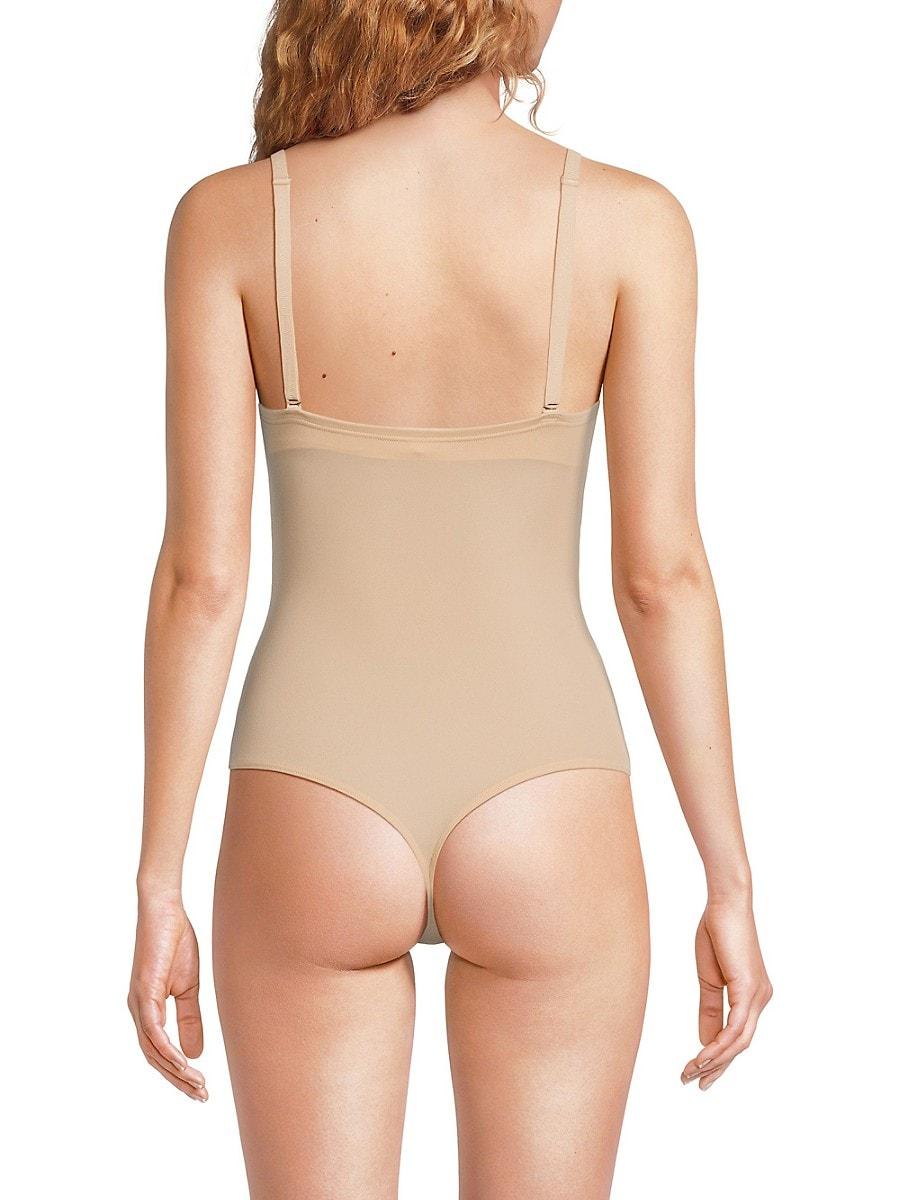 Mat De Luxe String Bodysuit - Bandeau Bra, Body Shaping, Adjustable Straps - View #5
