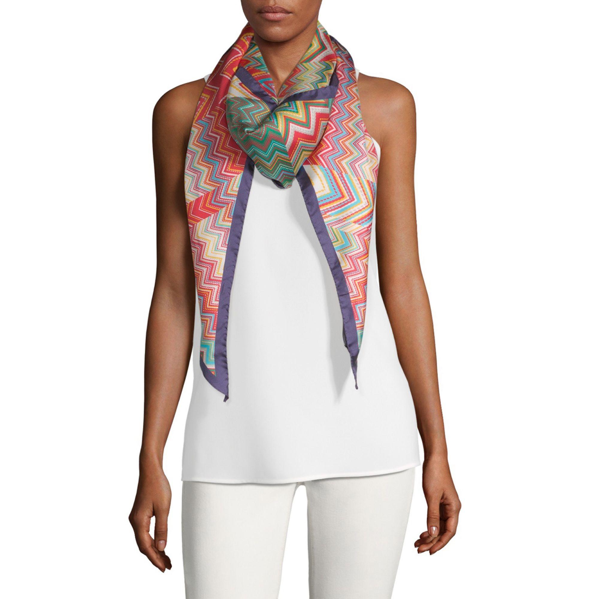Missoni silk scarf Clearance