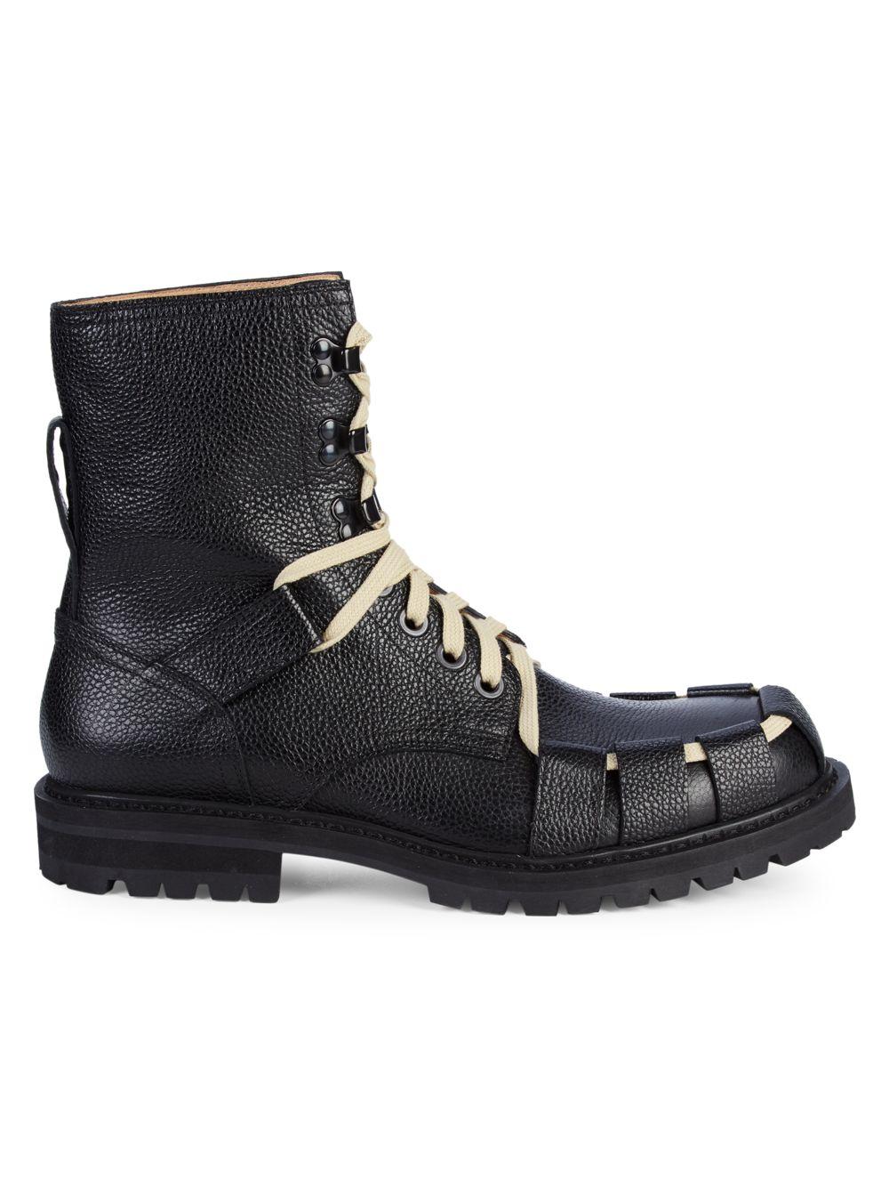 dries van noten combat boots