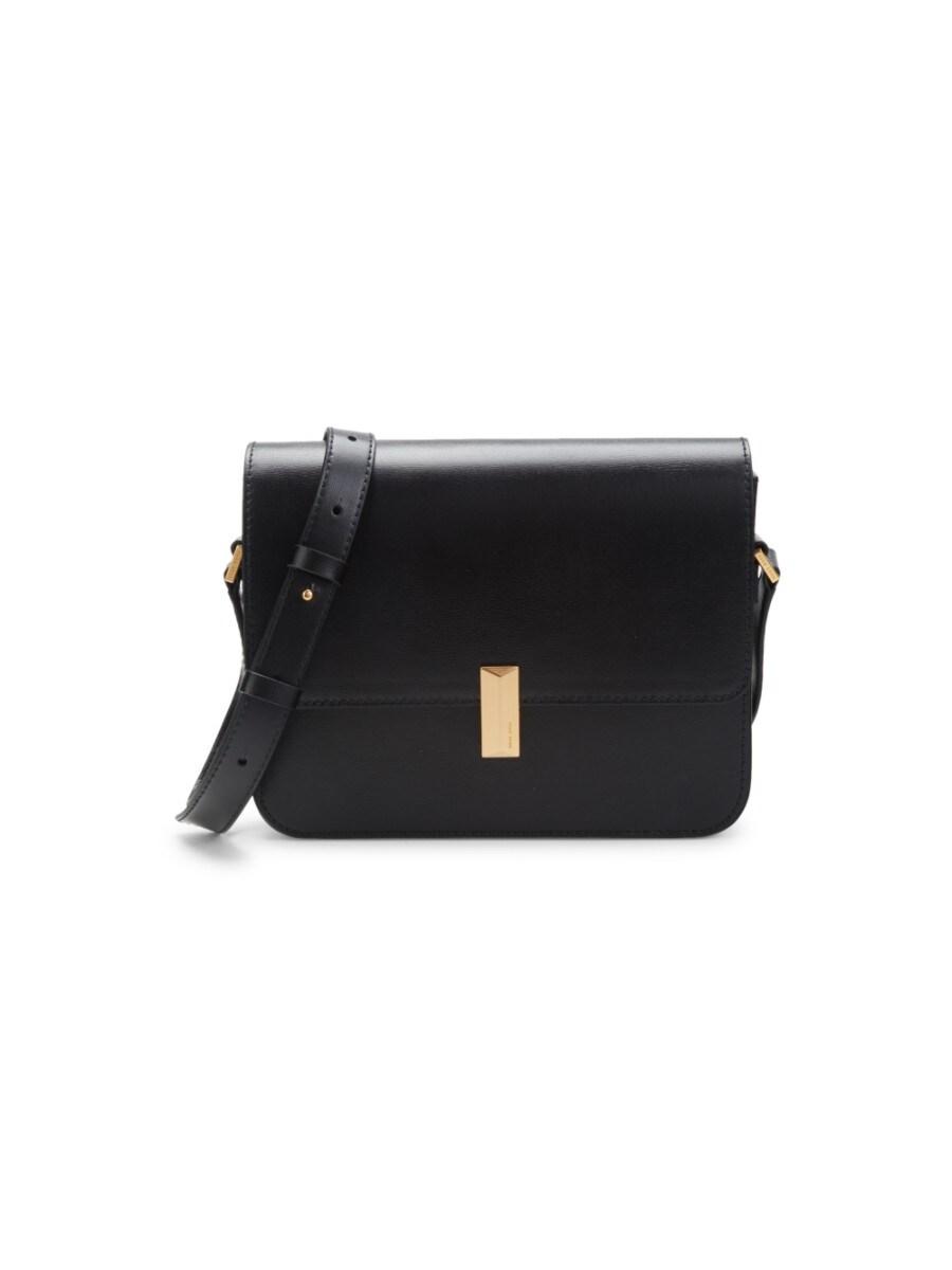 BOSS by HUGO BOSS Nathalie Leather Shoulder Bag in Black Lyst