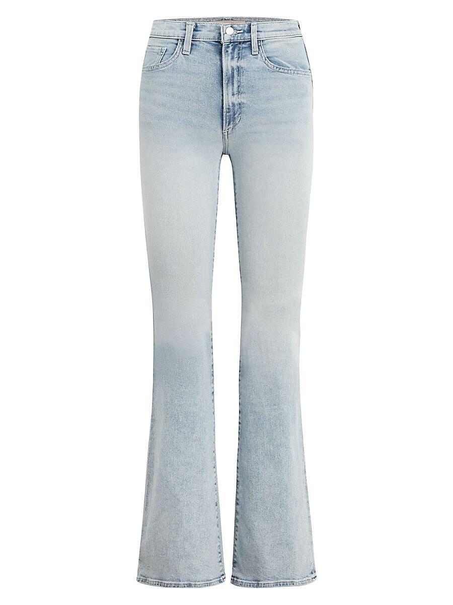 Joe's Jeans The Molly High Rise Flare Trouser Jeans in Wink