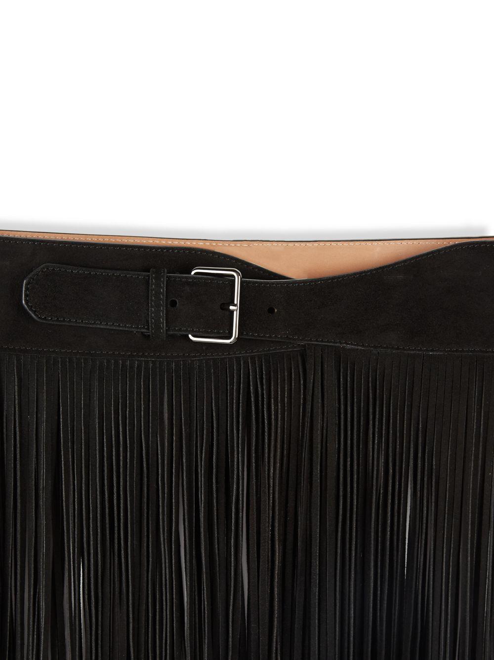 alaia fringe belt