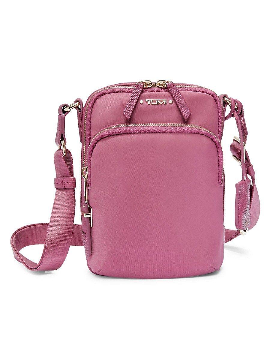 Tumi Voyageur Ruma Nylon & Leather Crossbody Bag in Pink Lyst
