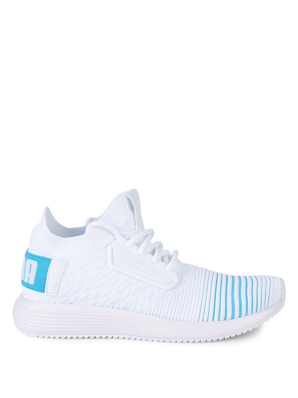 PUMA Rubber Uprise Color Shift Sneakers in White | Lyst