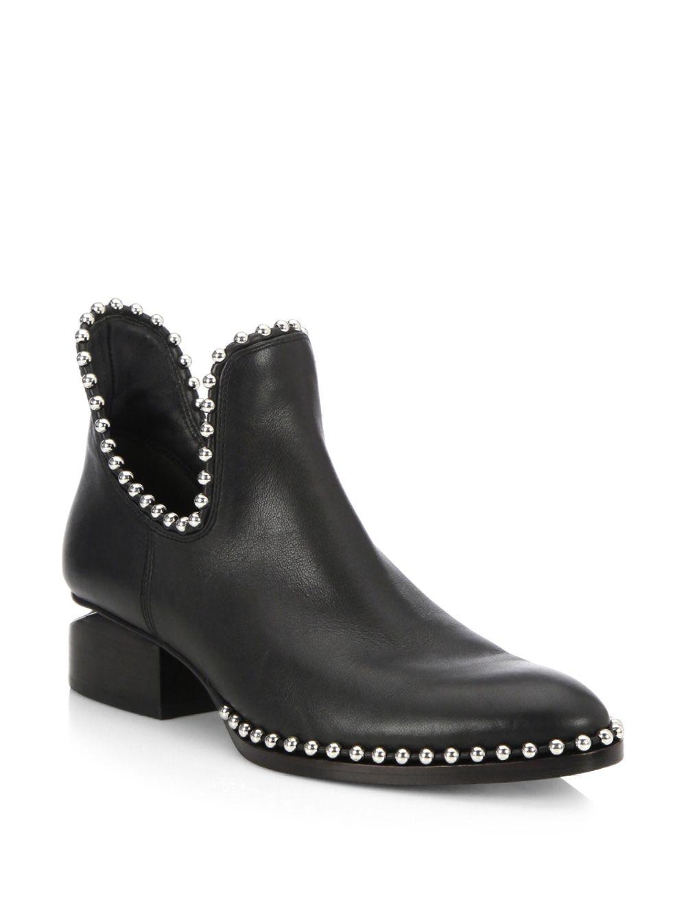 Alexander wang studded boots sale