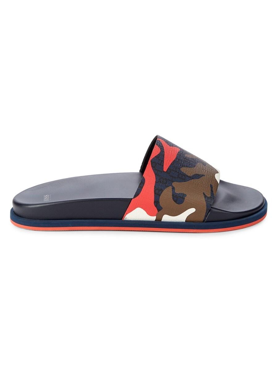 hugo boss sliders camo