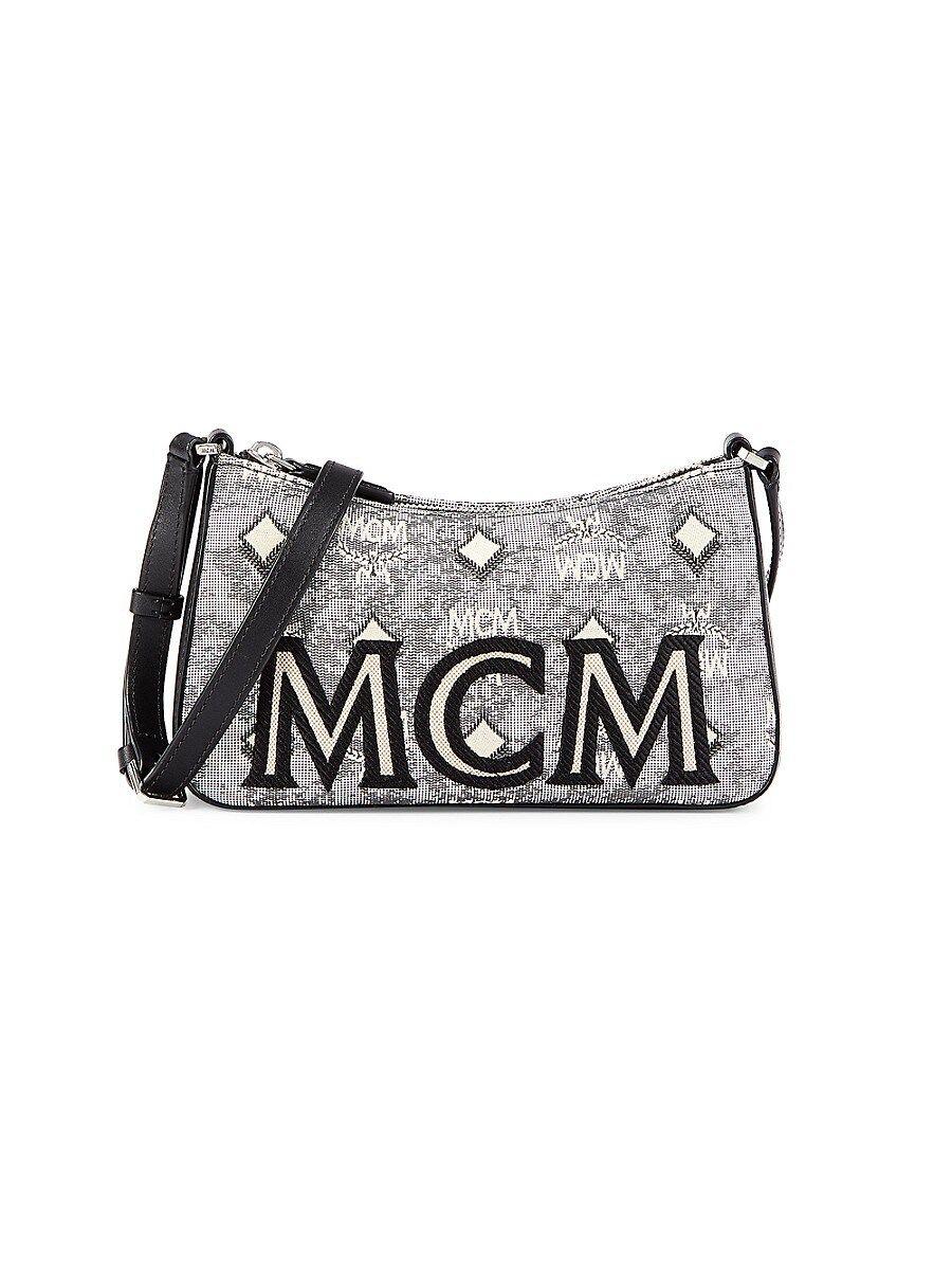 Mcm Ladies Mini Shoulder Bag in Vintage Jacquard Monogram