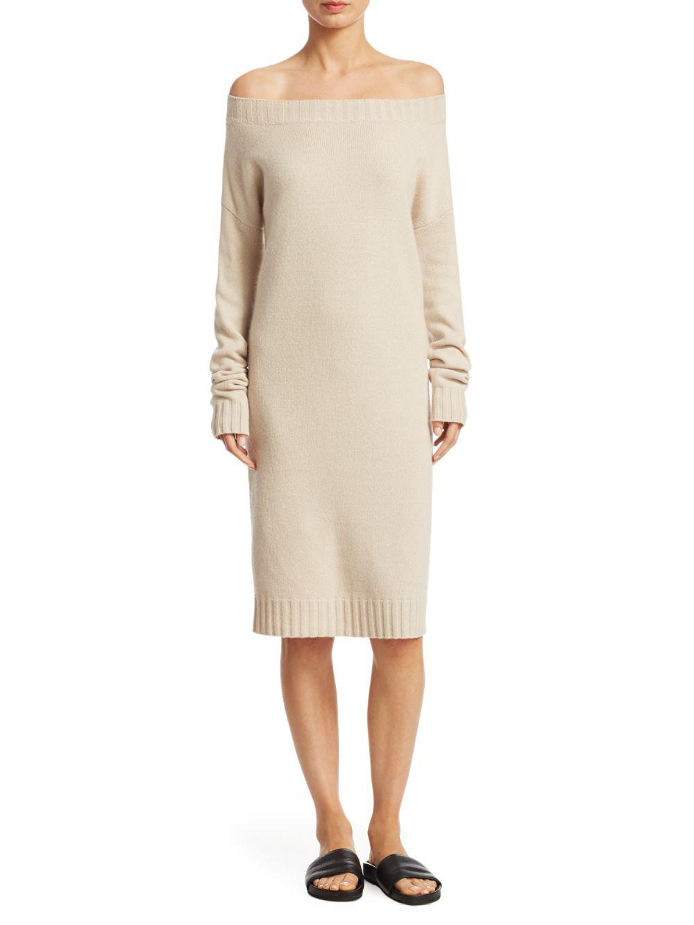 vince cashmere dress