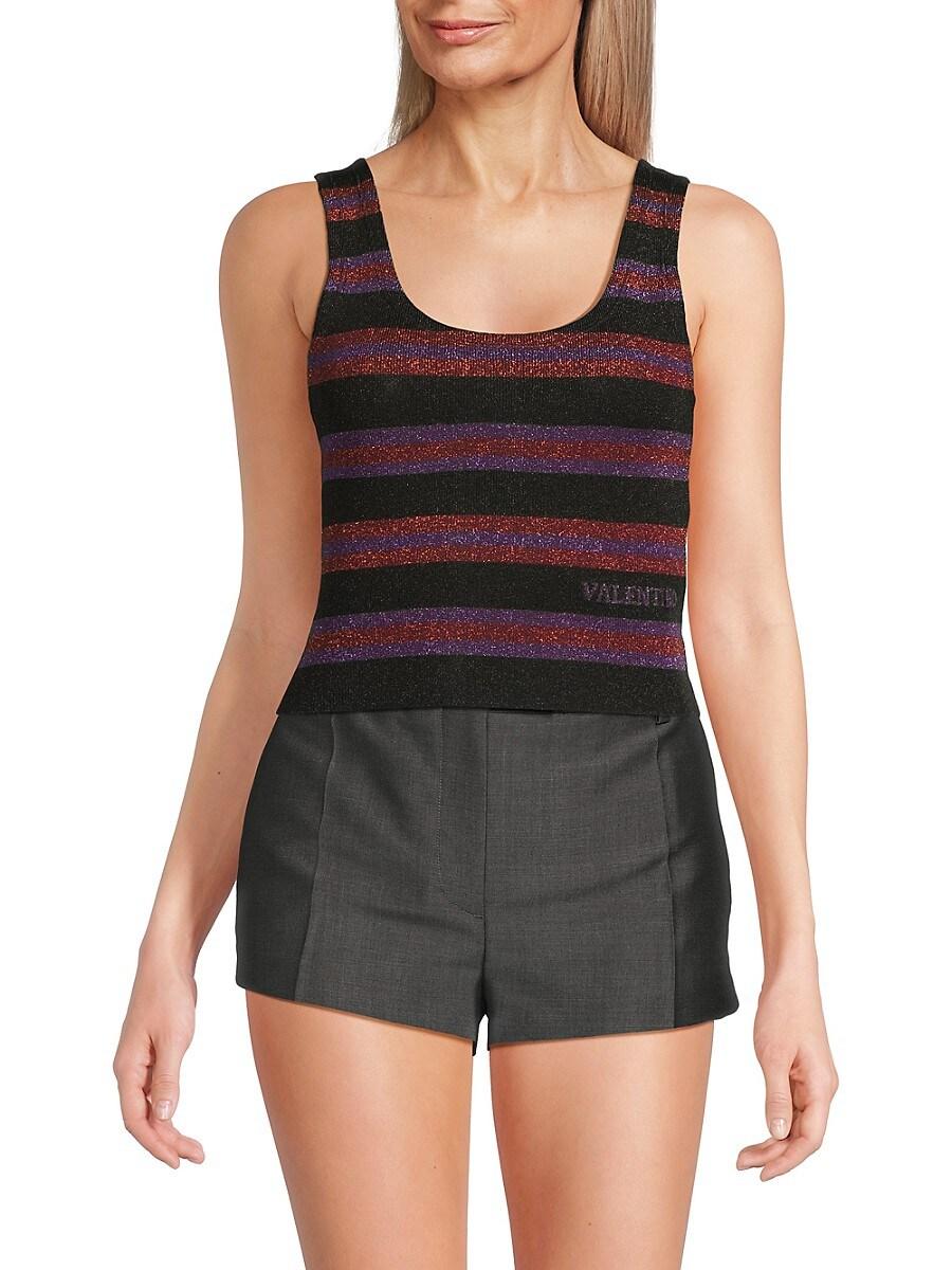 Tシャツ・カットソー VALENTINO GARAVANI Sand Silk Tank Top Valentino Sleeveless and tank tops for Women | Online Sale