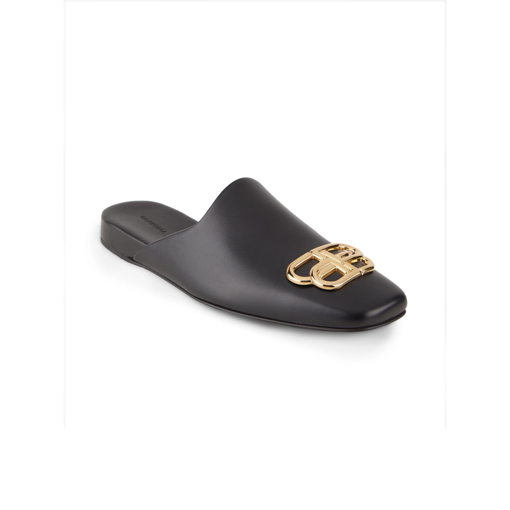 balenciaga bb mules sale