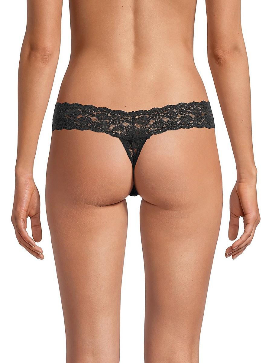 Juicy Couture Rhinestone Lace Thong