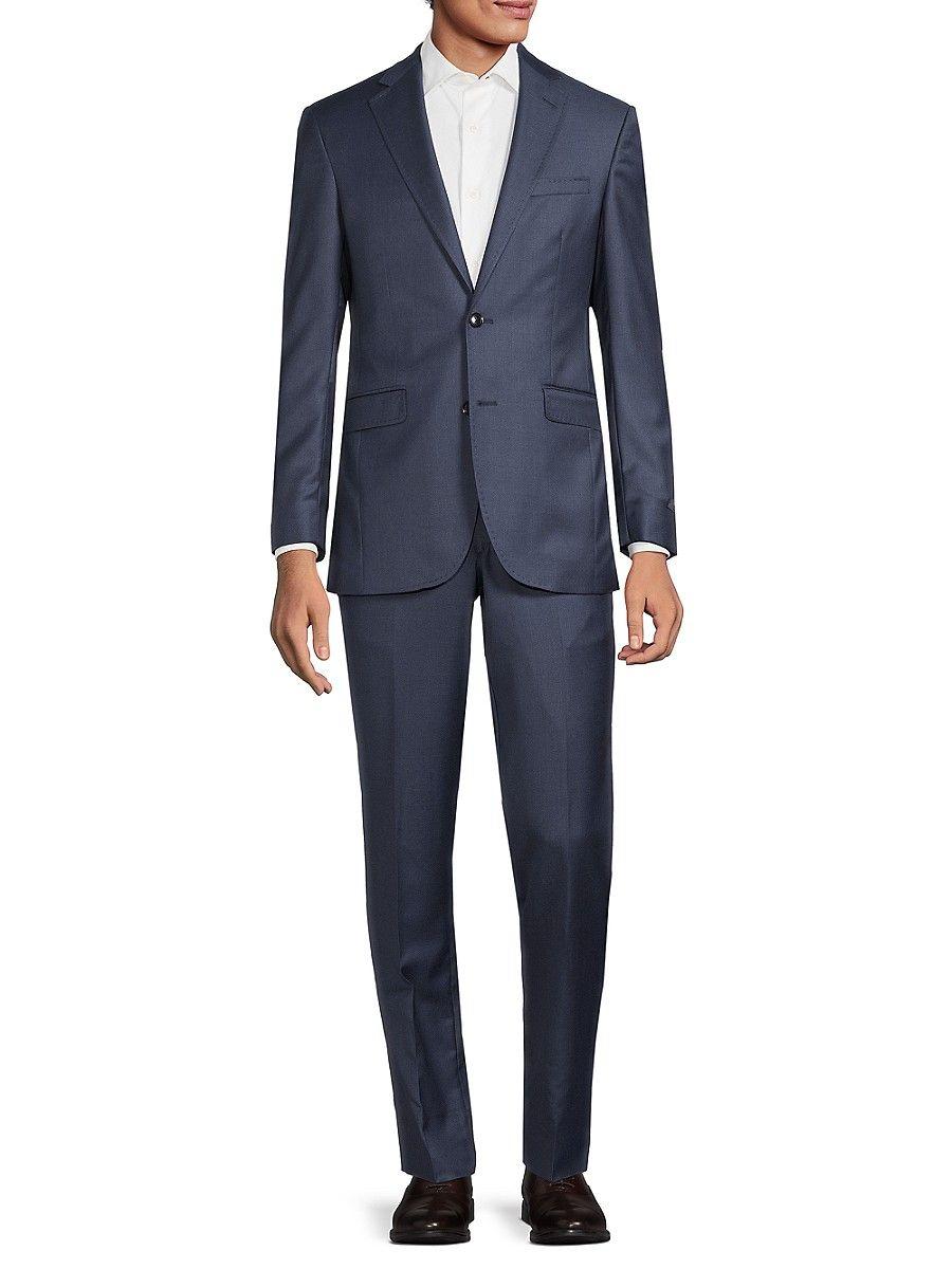 Ted Baker Jarrow 2piece Wool Suit in Blue for Men Lyst