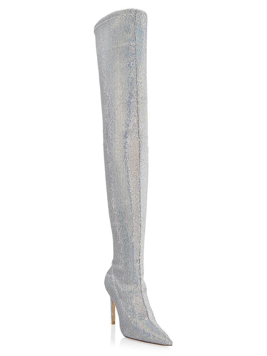 Stuart weitzman cheap sequin boots