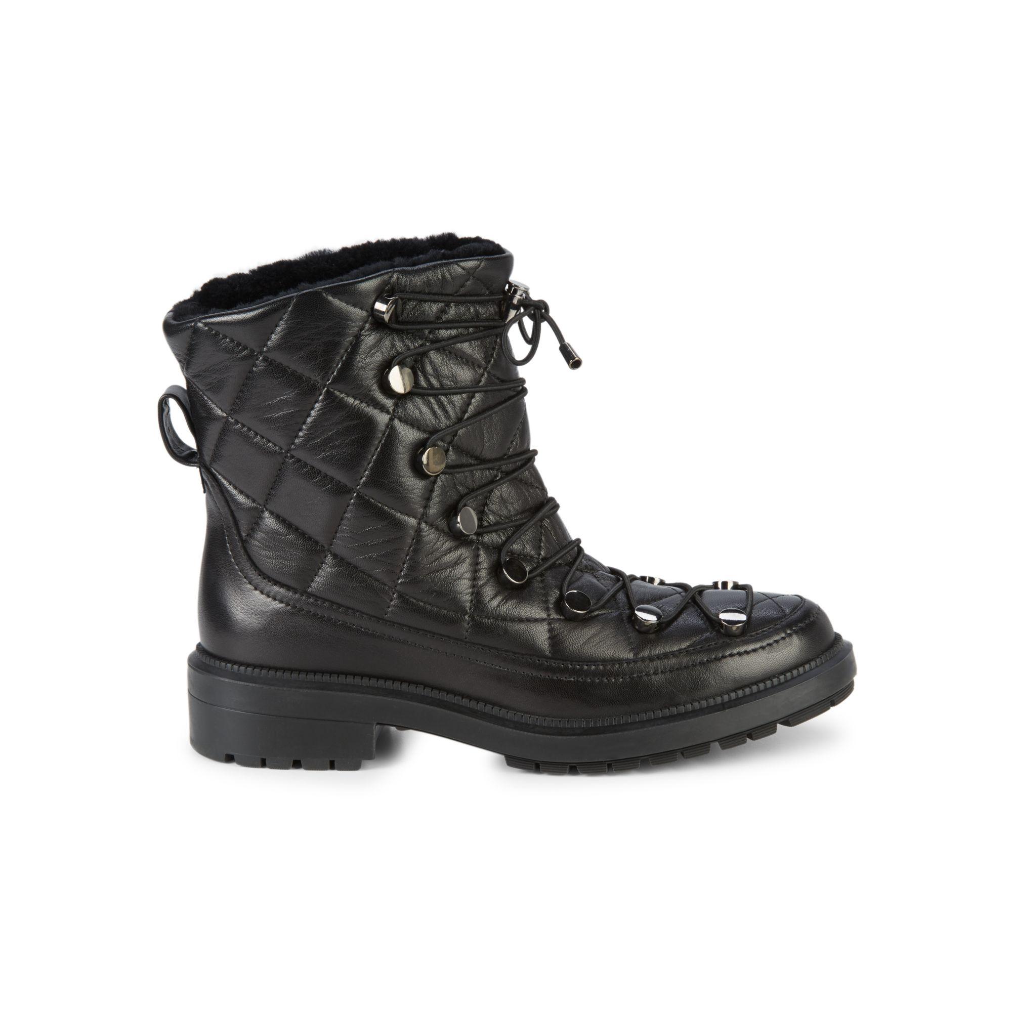 aquatalia lorena shearling boots