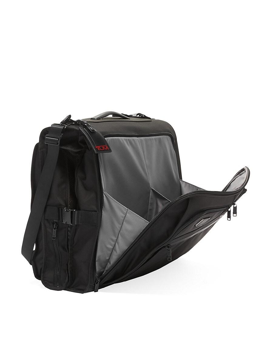 tumi leather garment bolsa