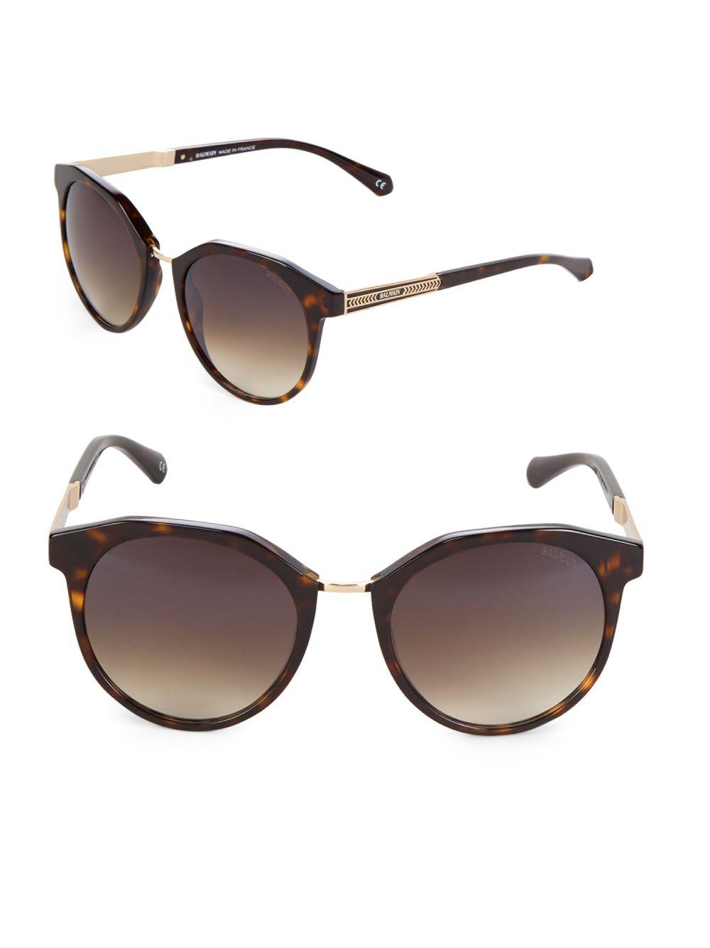 Balmain 53mm round sunglasses Clearance