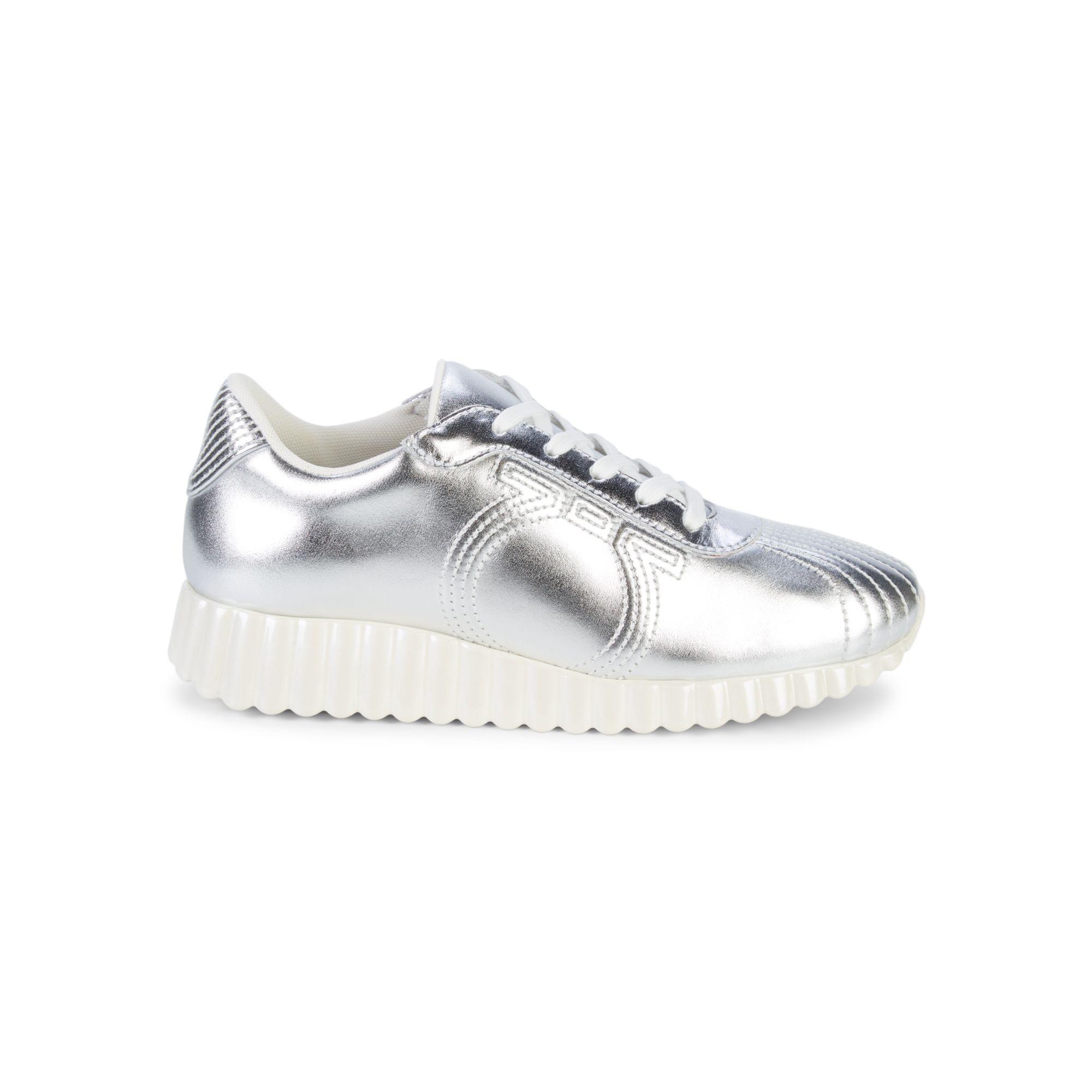 platform white runners