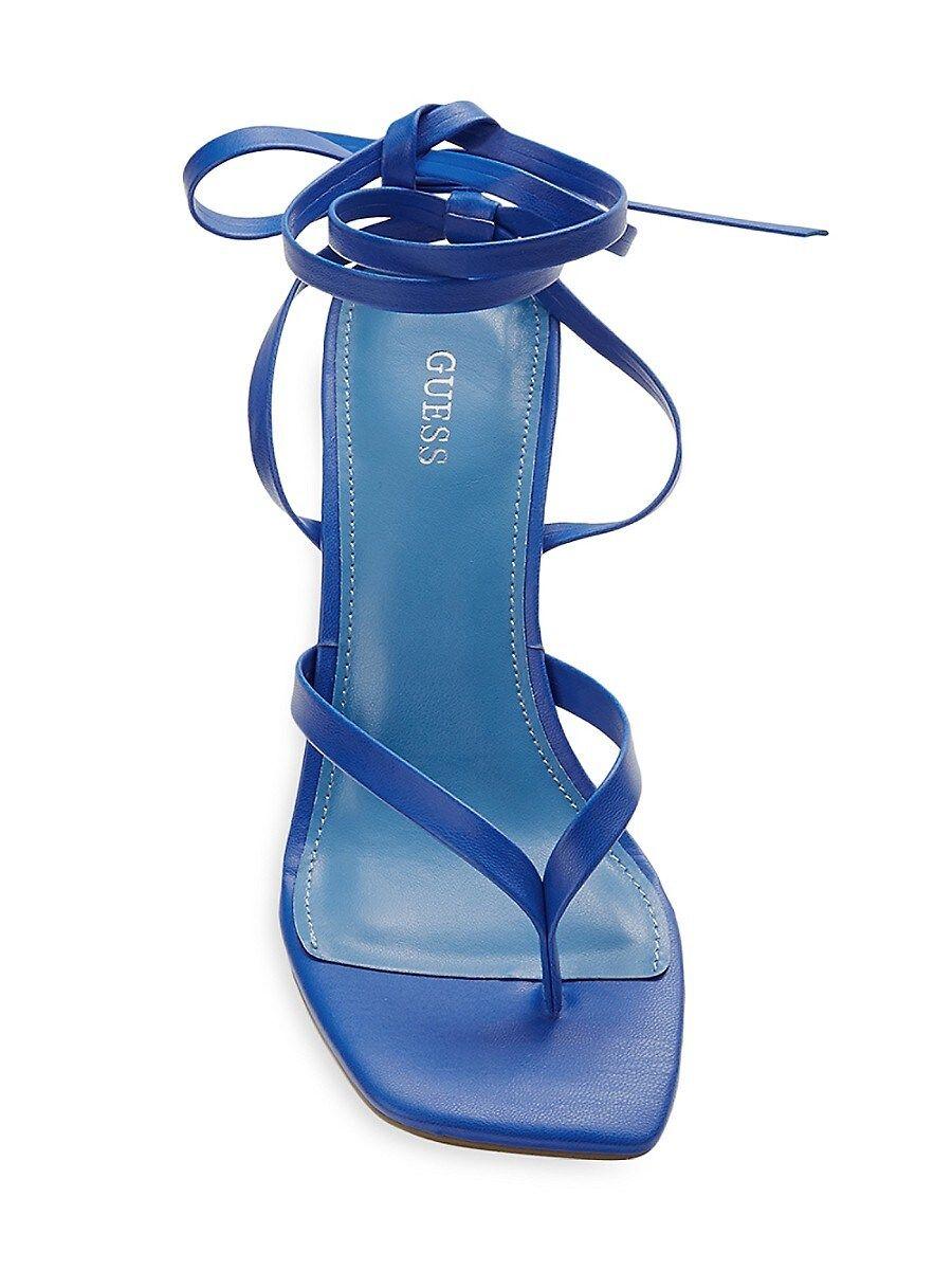 Blue guess heels Clearance