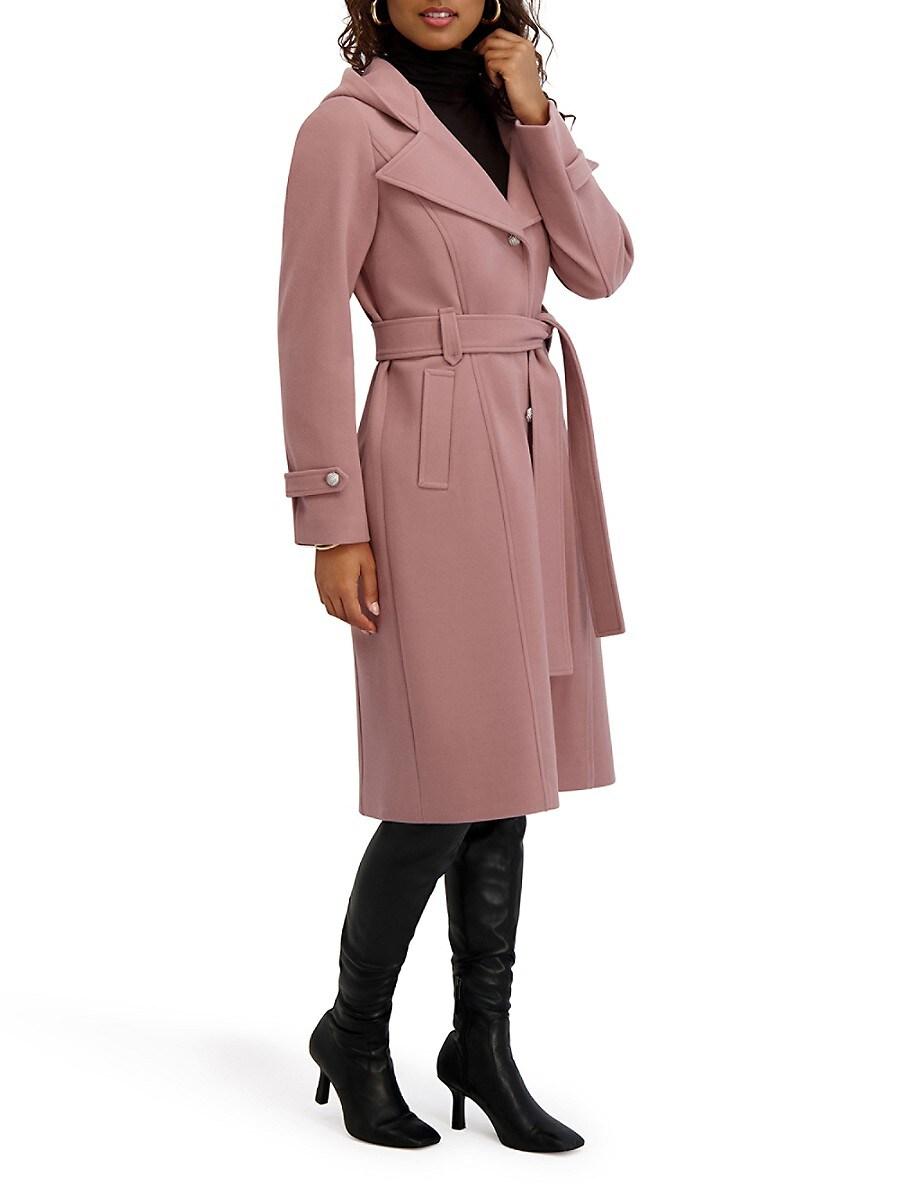 Trench Coat Womens Pink Jackets Uk Taffeta Trench Coat Detachable