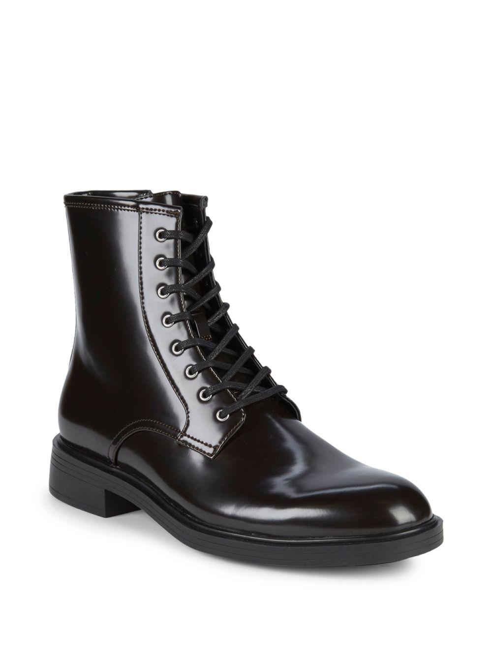 calvin klein keigan box leather boots
