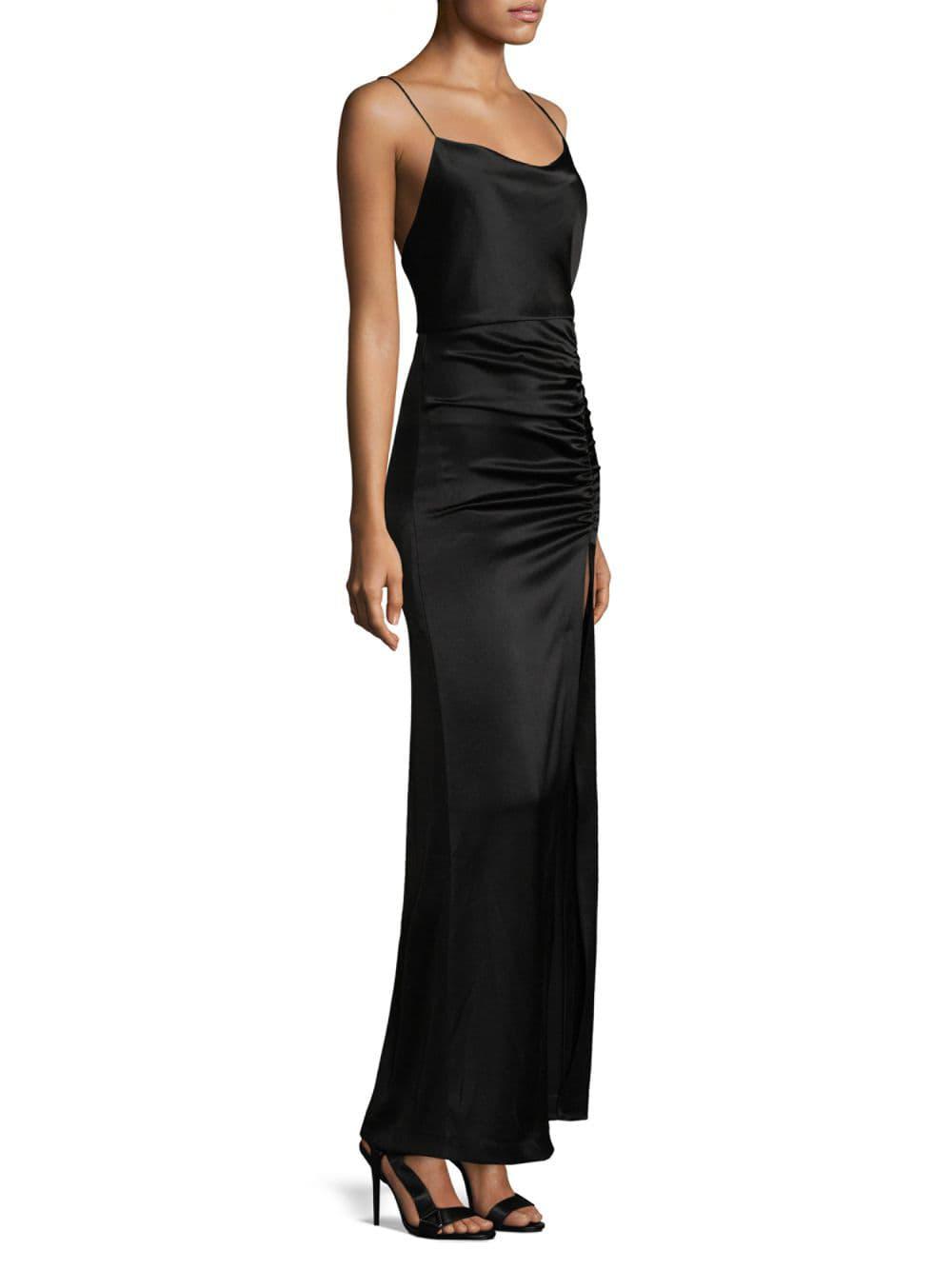 alice olivia black dress