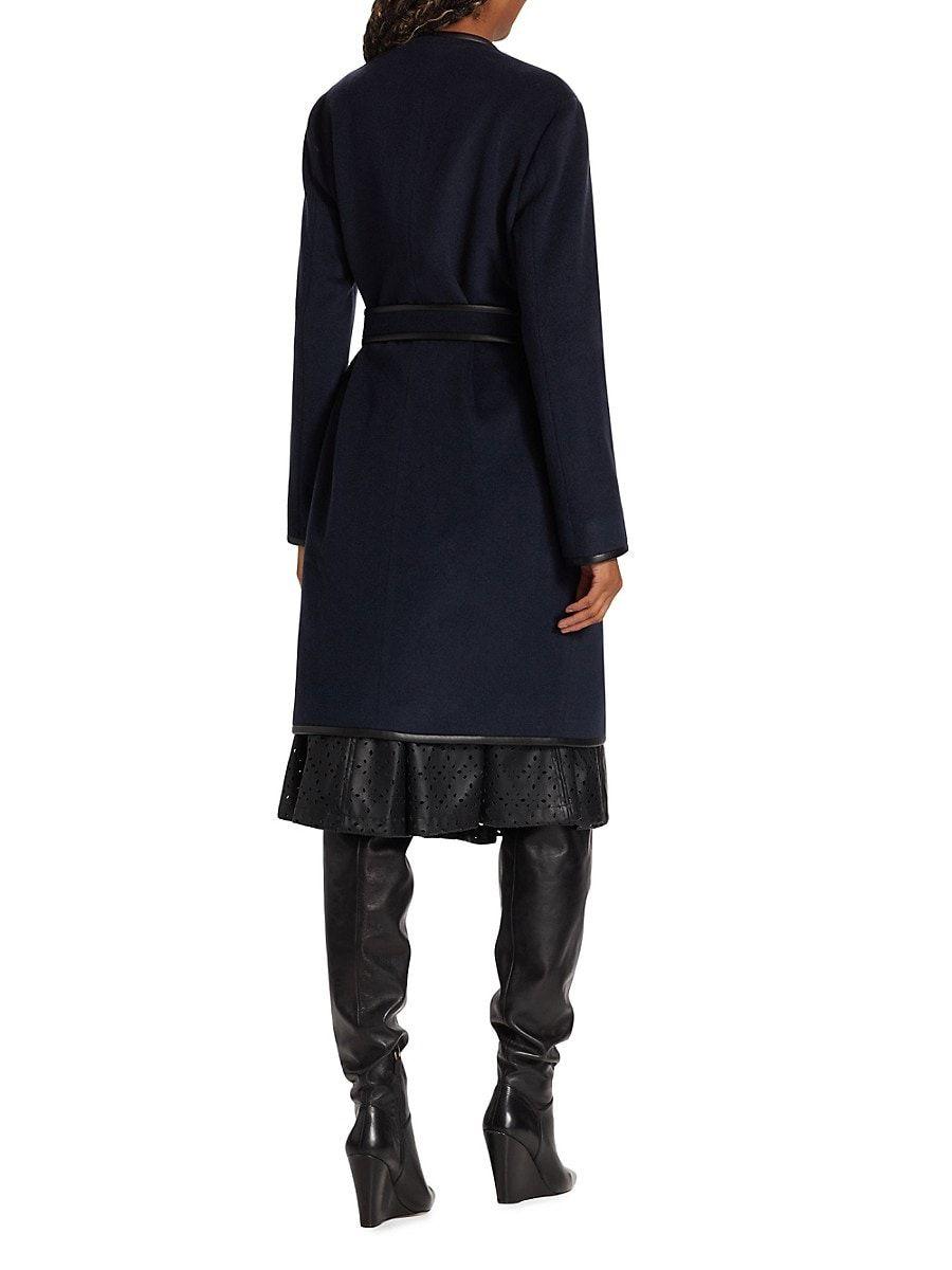 T tahari shop elliot wrap coat