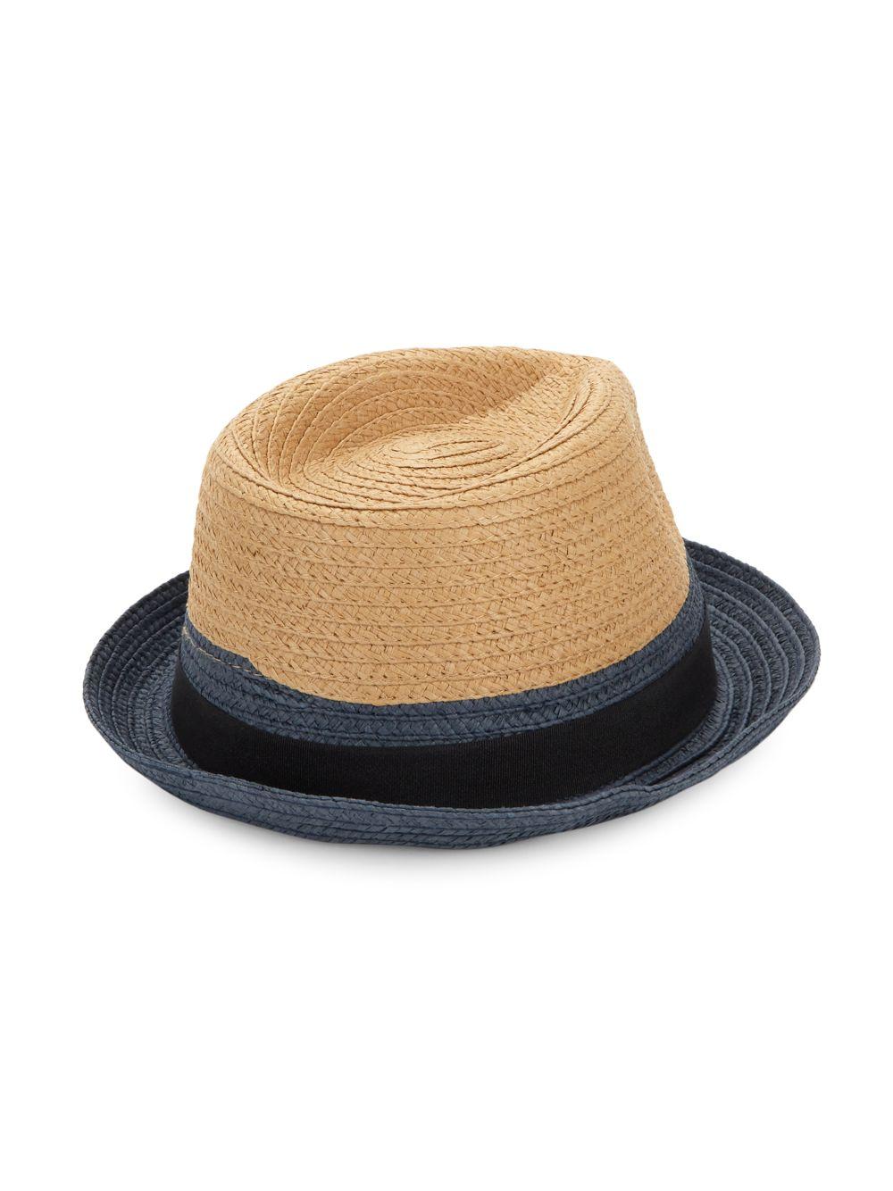 woven pork pie hat