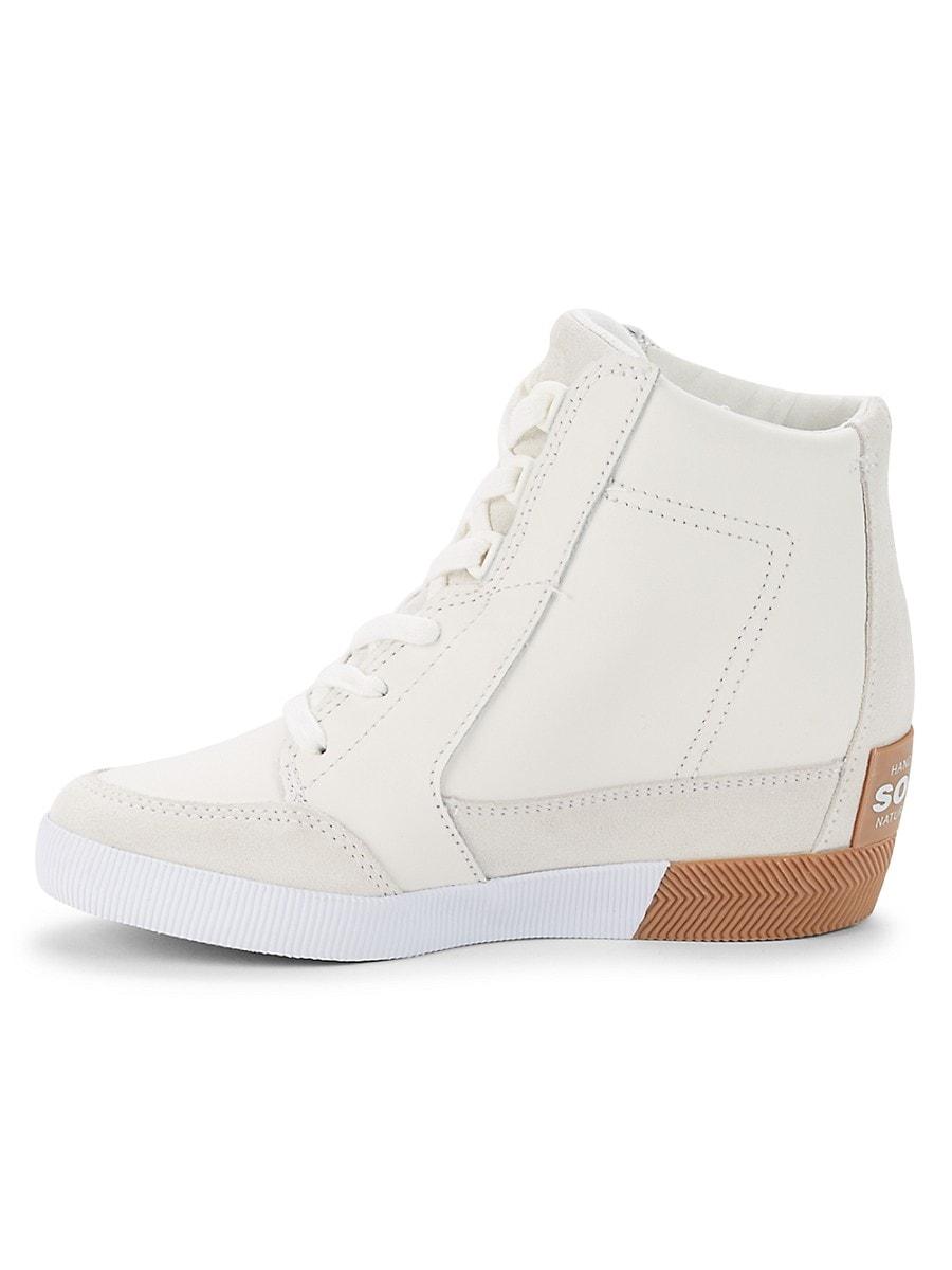 Sorel Leather Out N About Wedge High 