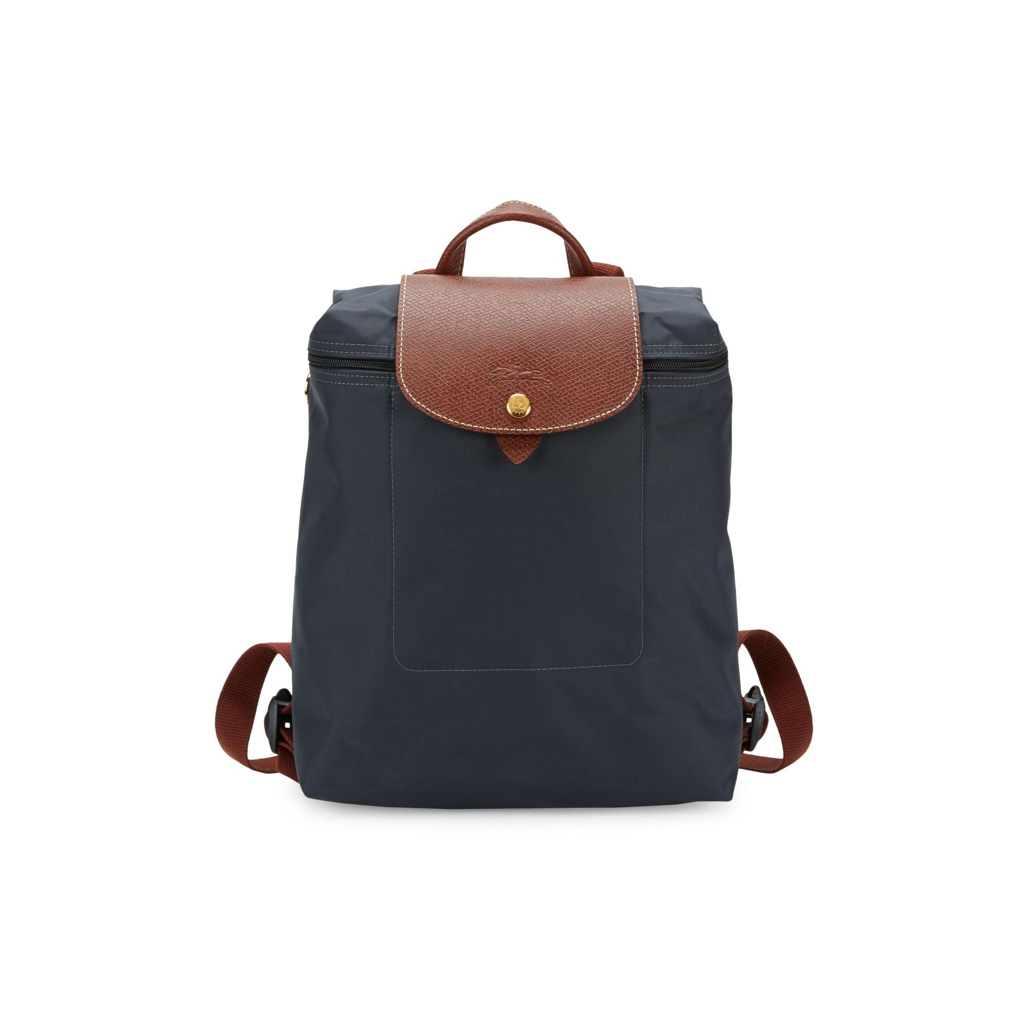 longchamp backpack folded