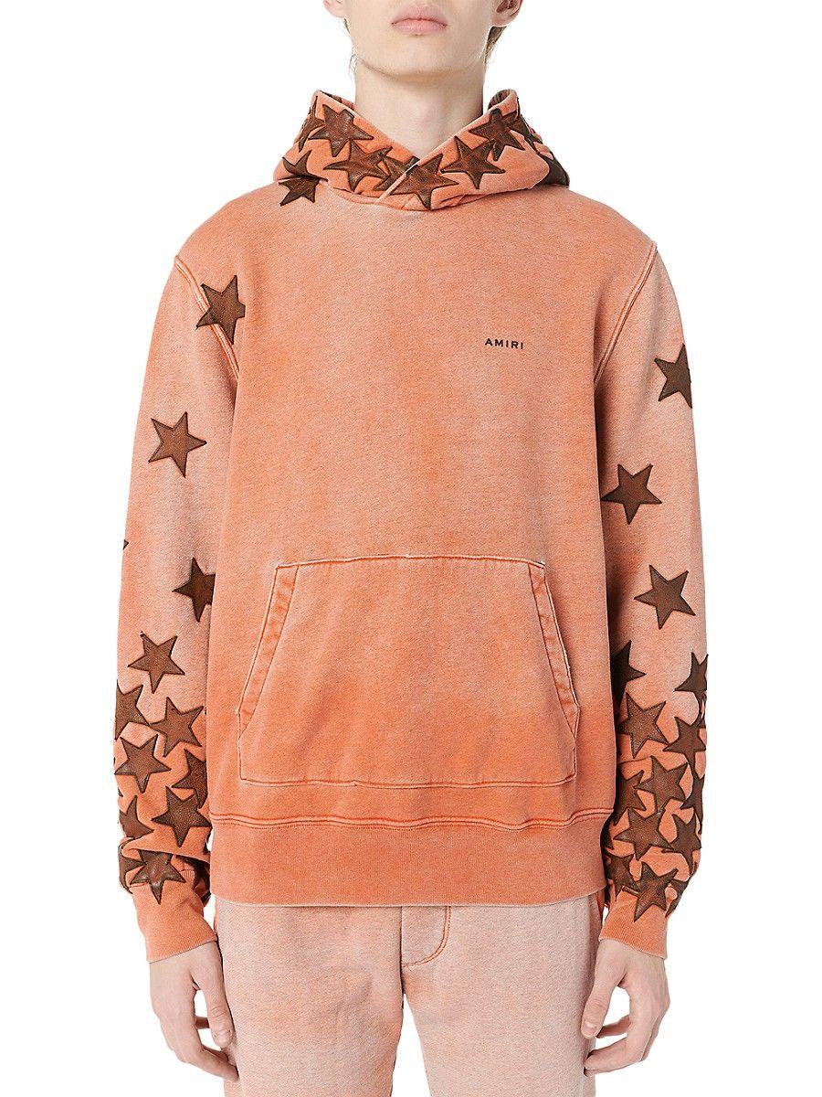 Amiri patchwork online hoodie