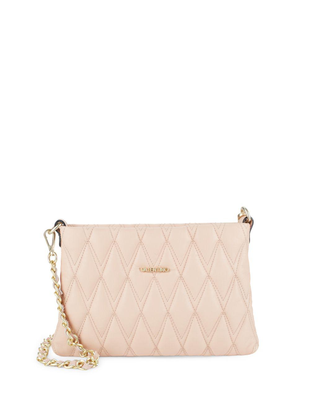 valentino vanille quilted leather crossbody