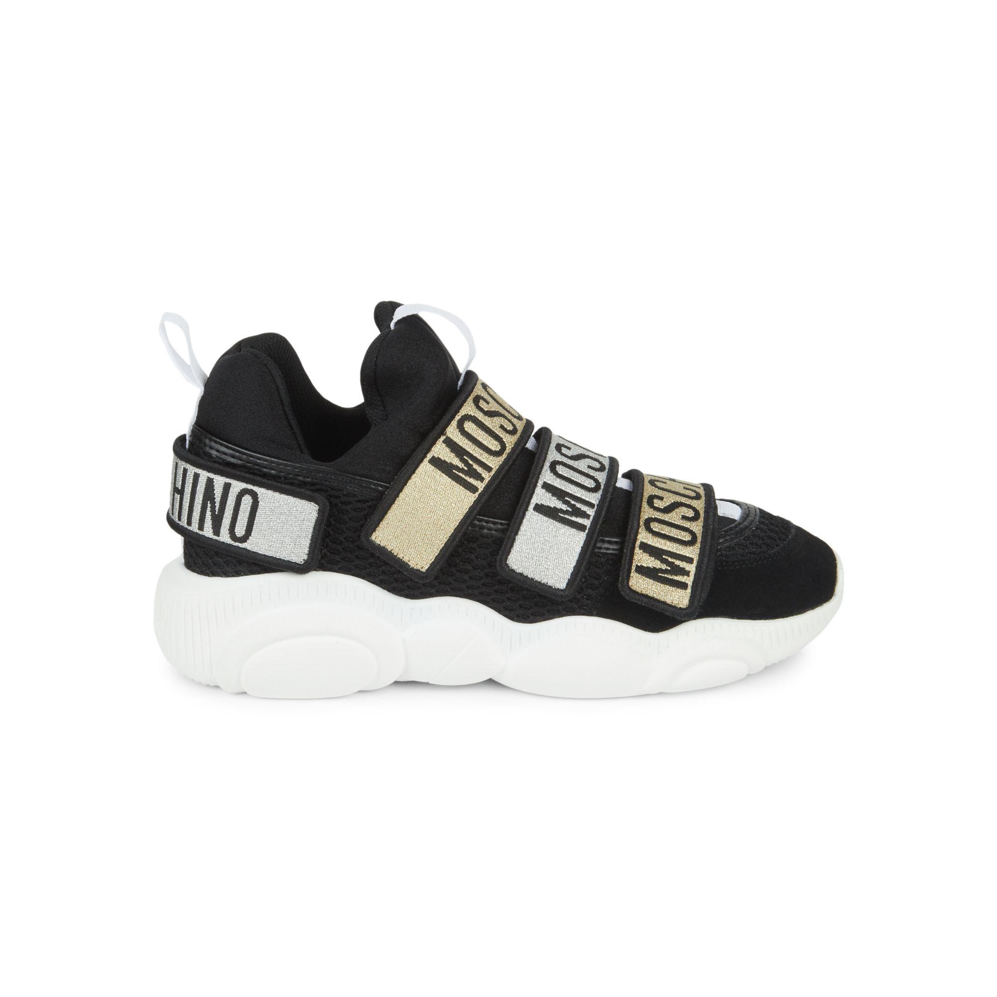 teddy bear shoes moschino