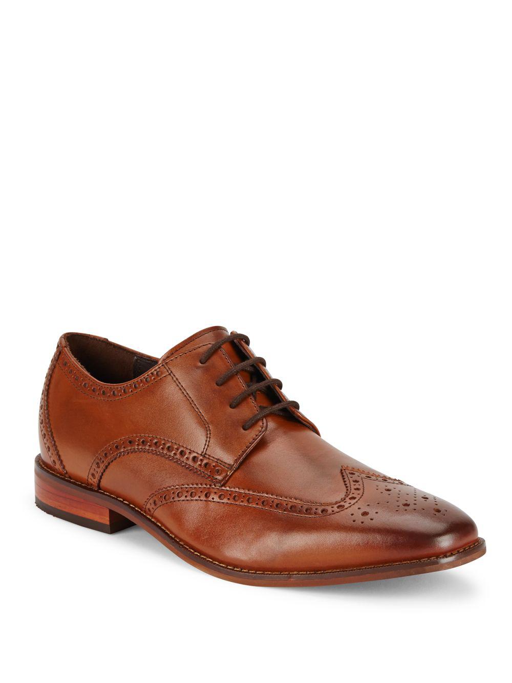 Florsheim Leather Wingtip Dress Shoes for Men Lyst