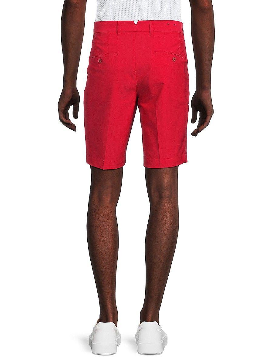 J.Lindeberg Eloy Shorts in Red for Men | Lyst