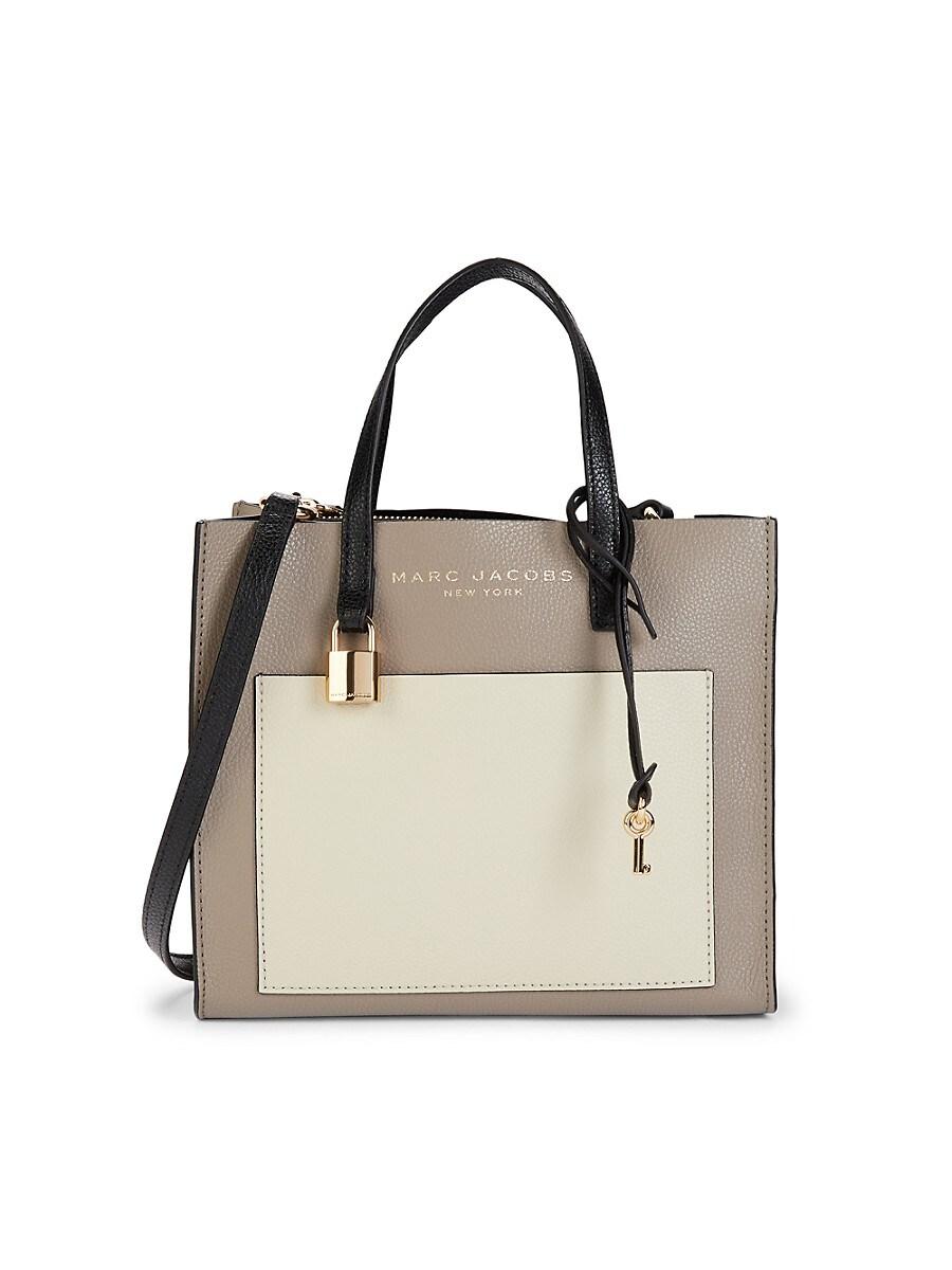 marc jacobs the grind colorblock tote bag