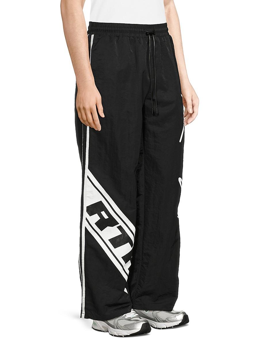 flat front wide leg pants