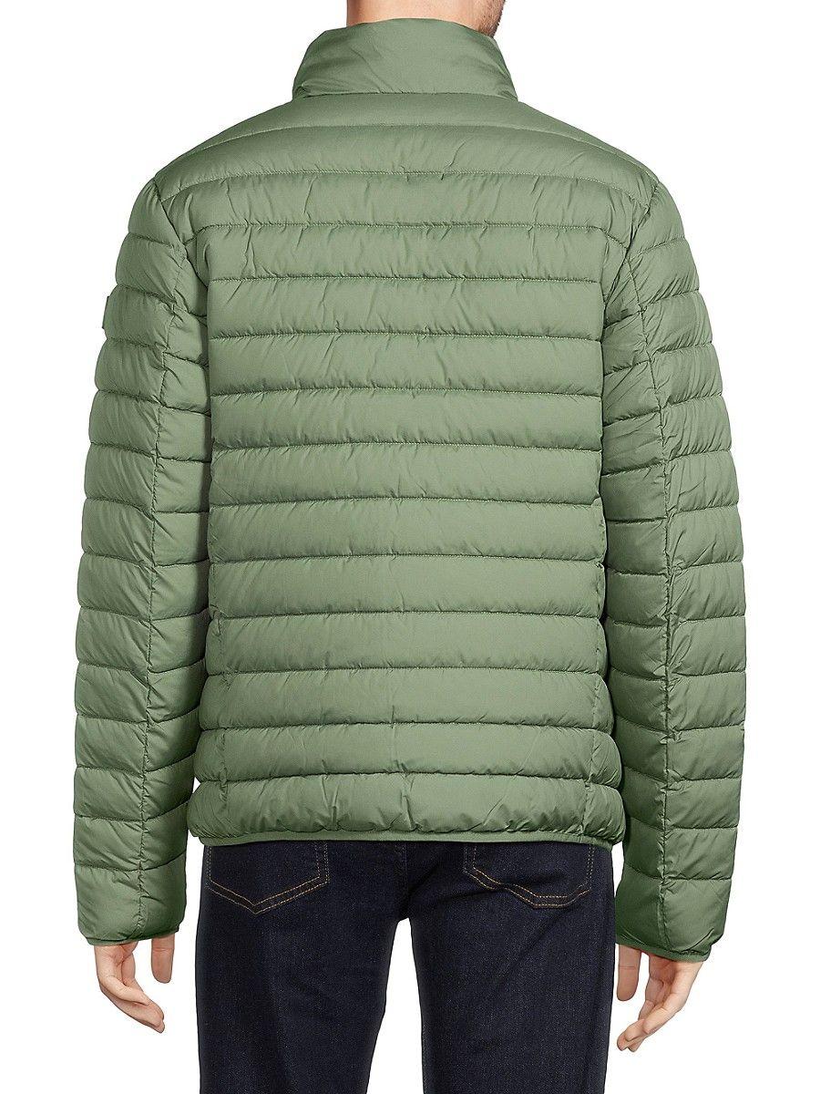 Save The Duck Lewis Puffer Jacket in Green for Men | Lyst