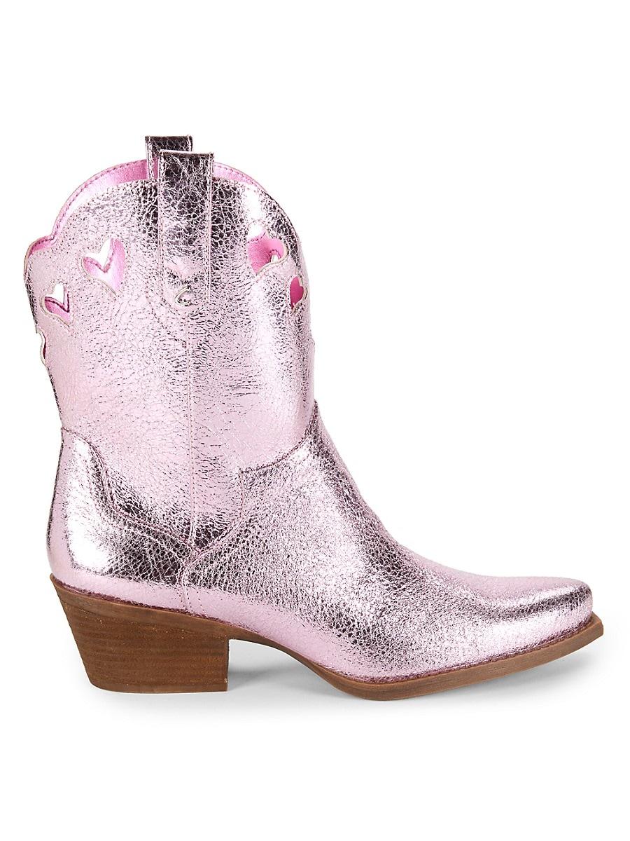 Mia thea laser cut bootie hot sale