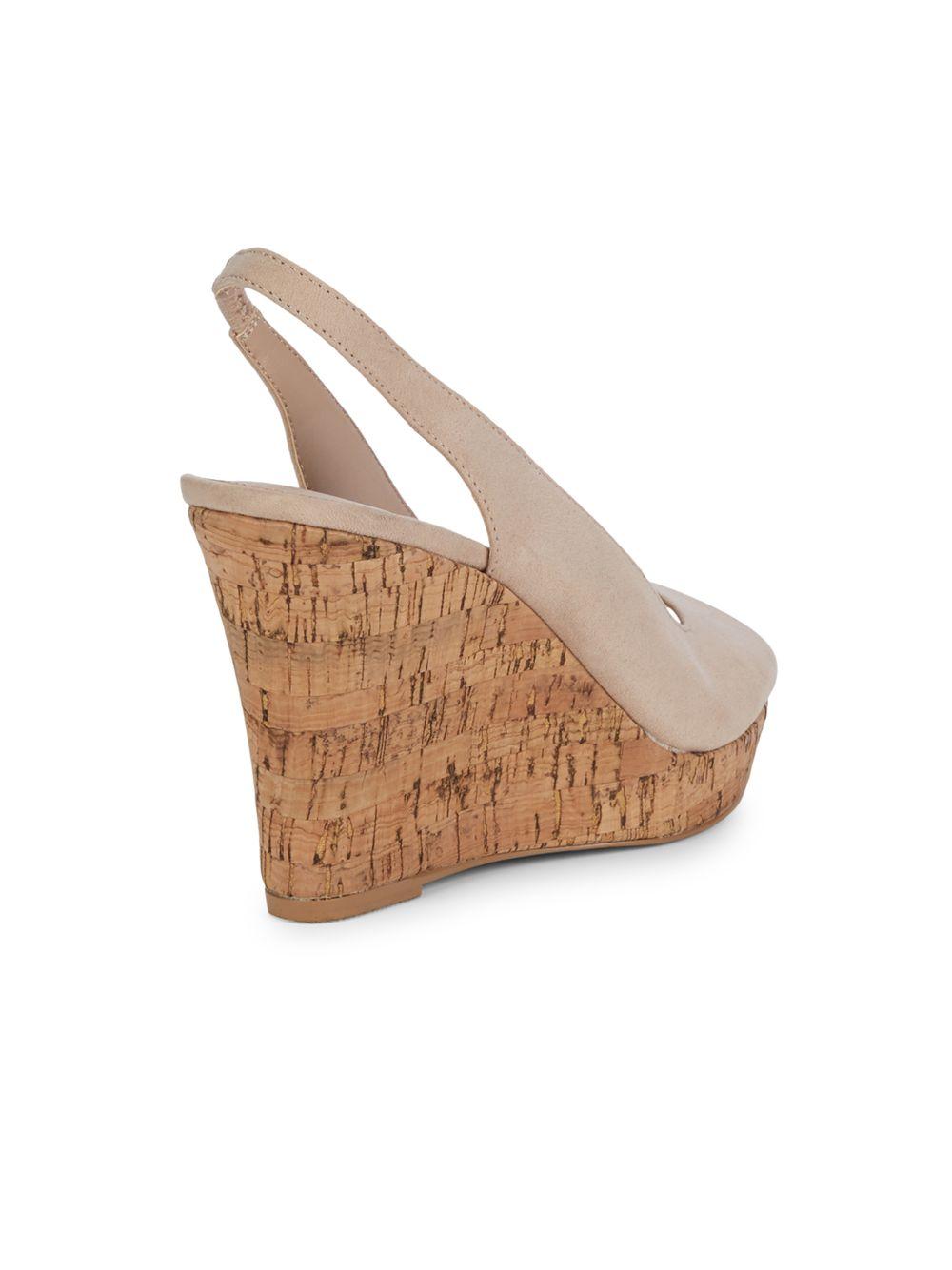 leandra slingback wedge