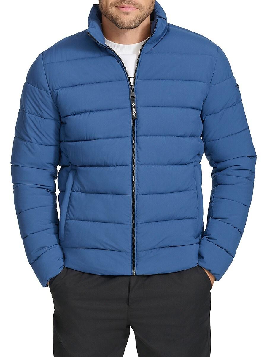 Calvin Klein Stretch Puffer Jacket Calvin Klein Men´s Blue Stretch
