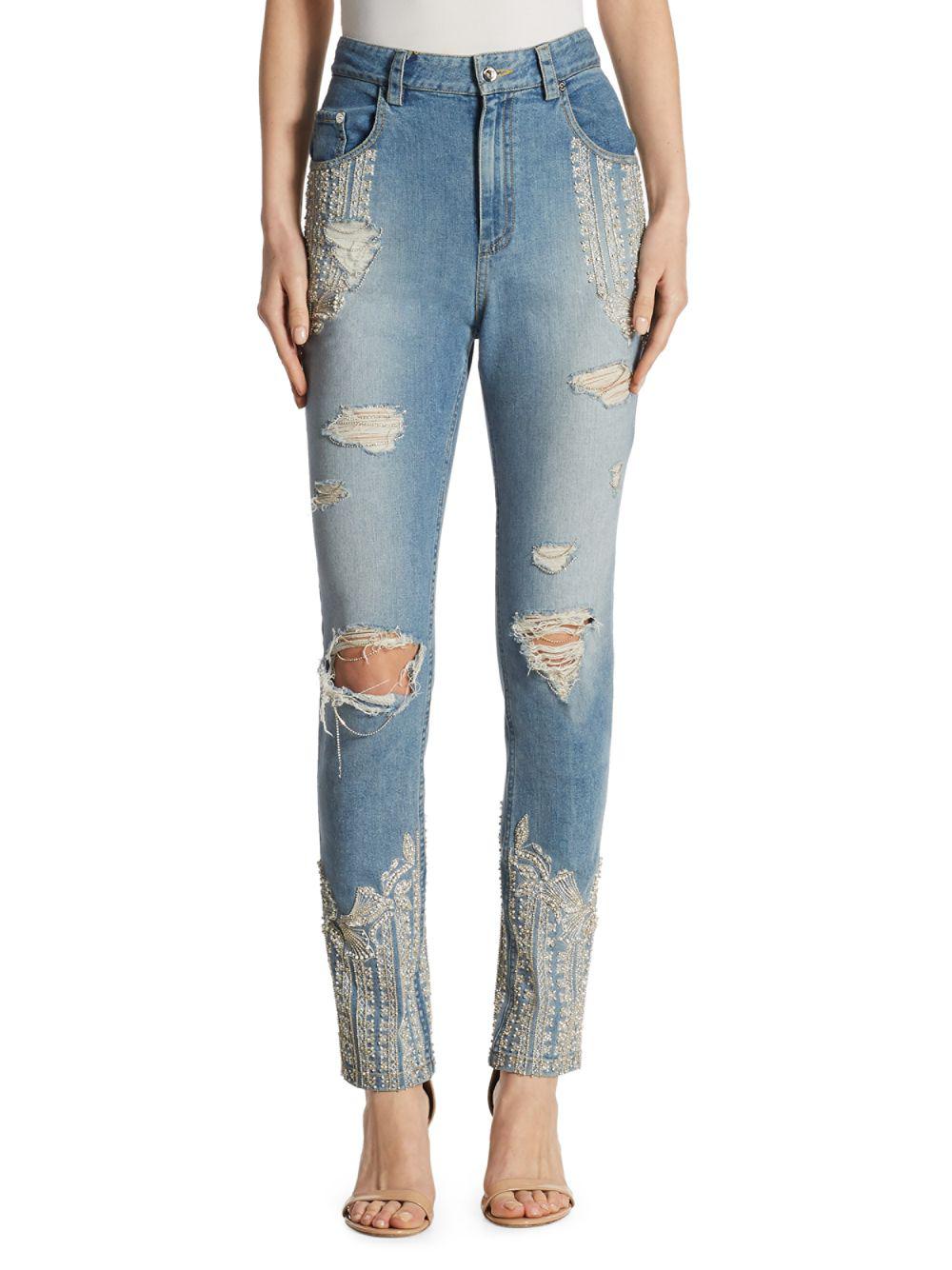 Jonathan Simkhai Denim Diamonte 