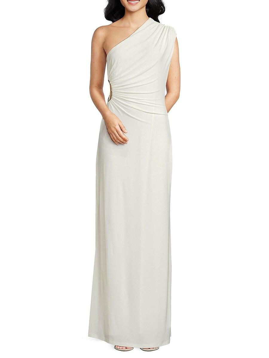 Bcbg black and white long dress deals