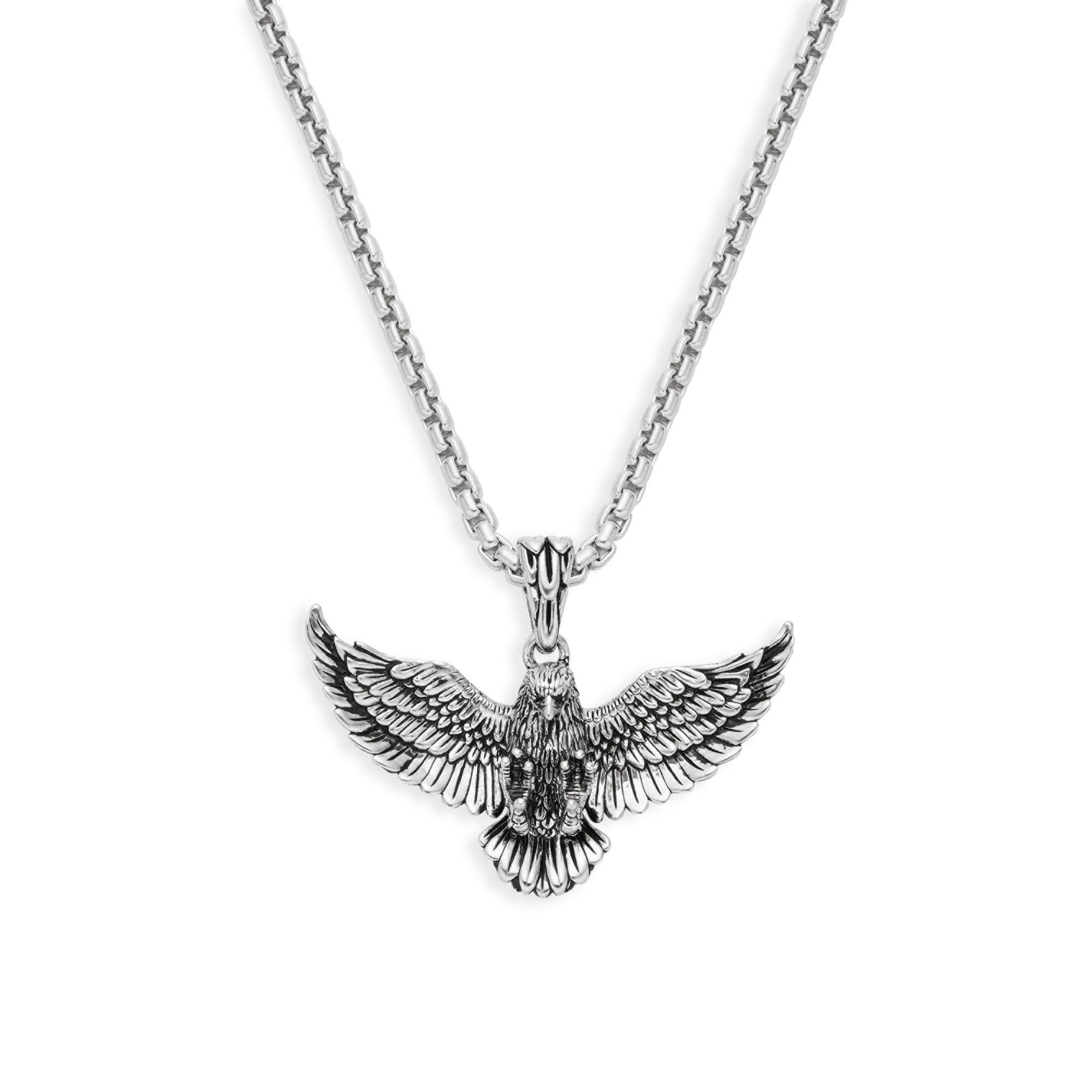 Eagle pendant necklace