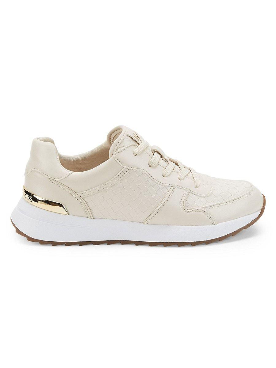 Michael kors deals leather trainers