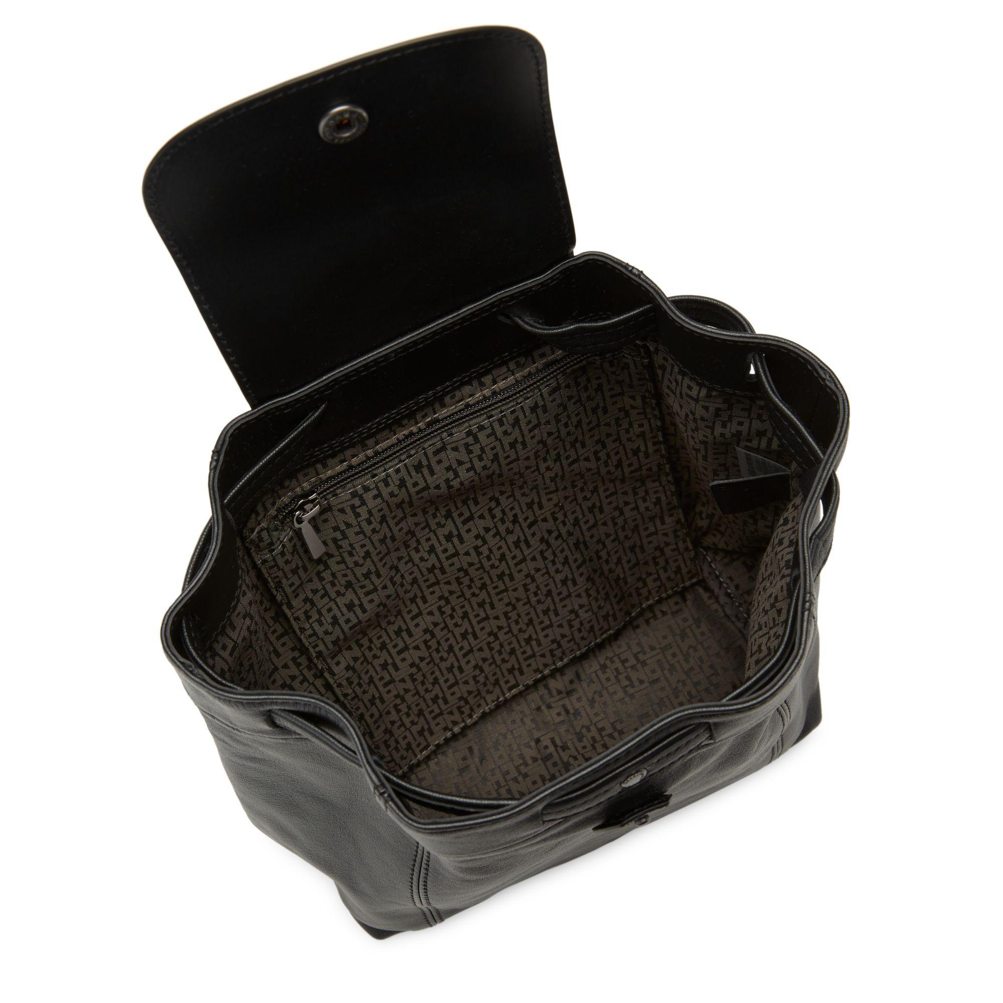 Longchamp Pliage Mini Size Backpack in Black