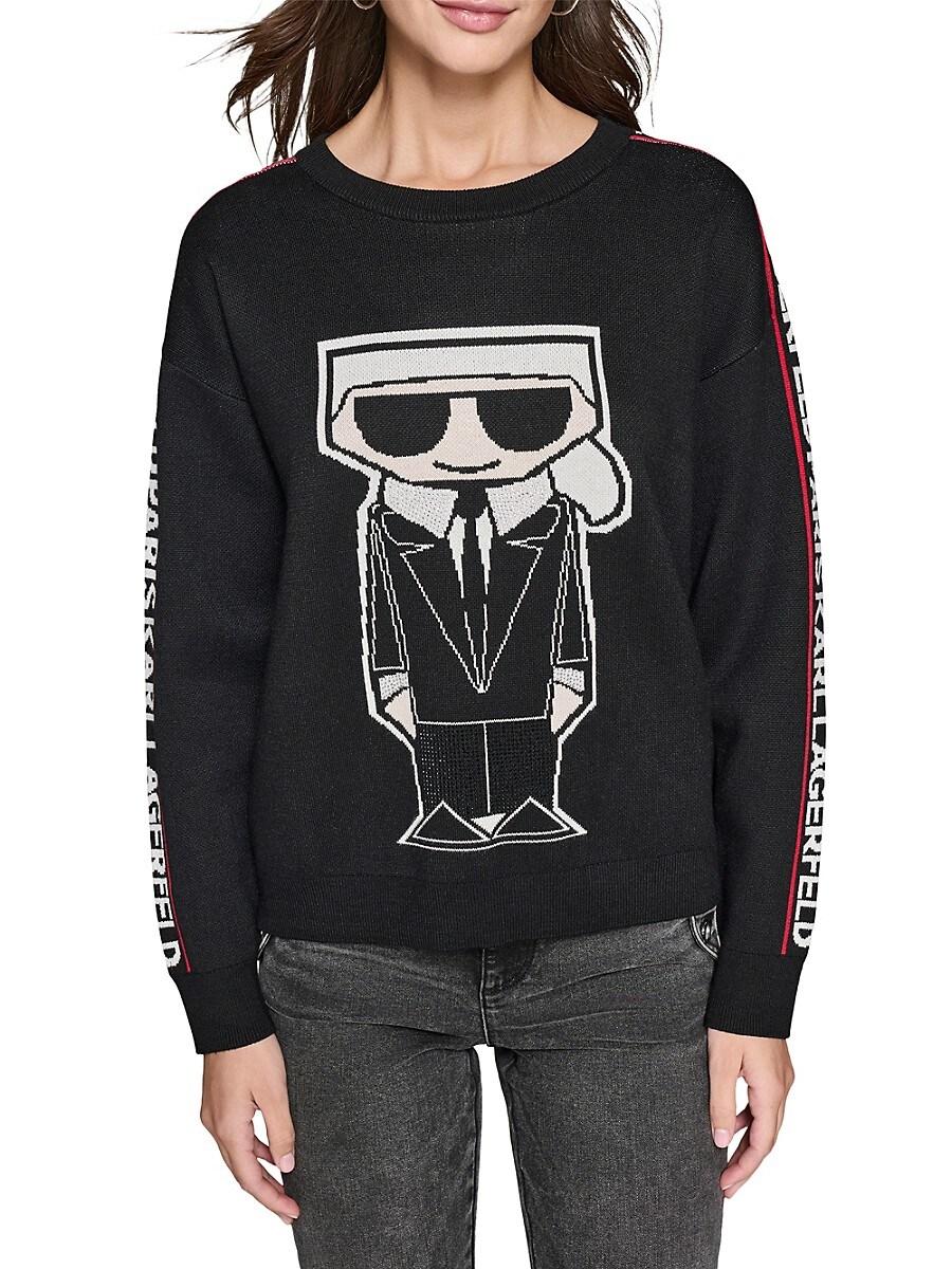 Lagerfeld Ikonik Karl Lagerfeld Women's Sweaters Karl