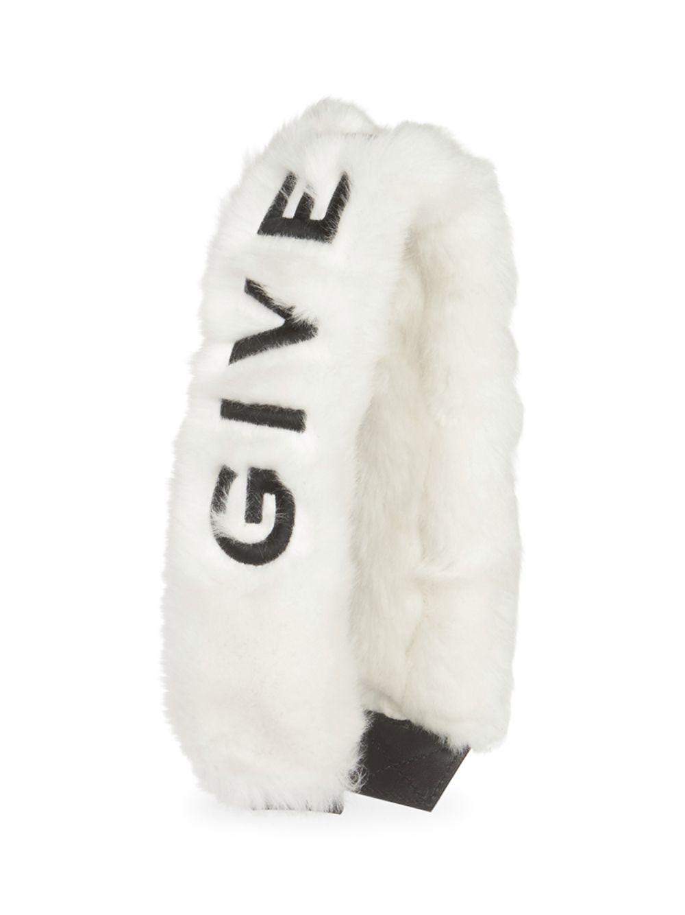 givenchy fur strap